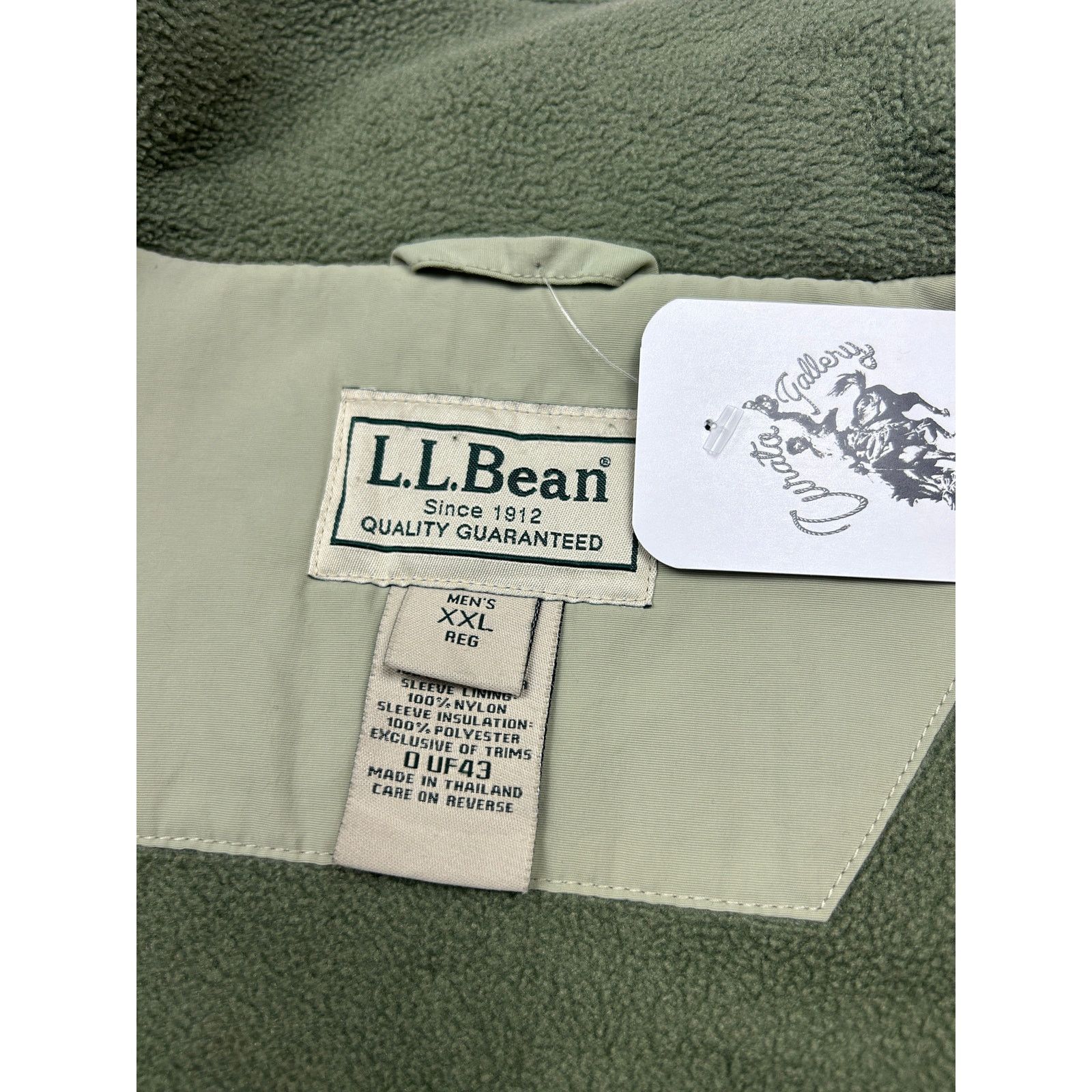Vintage Vintage LL Bean Fleece Lined Nylon Bomber Jacket Size XXL Size US XXL / EU 58 / 5 - 4 Thumbnail