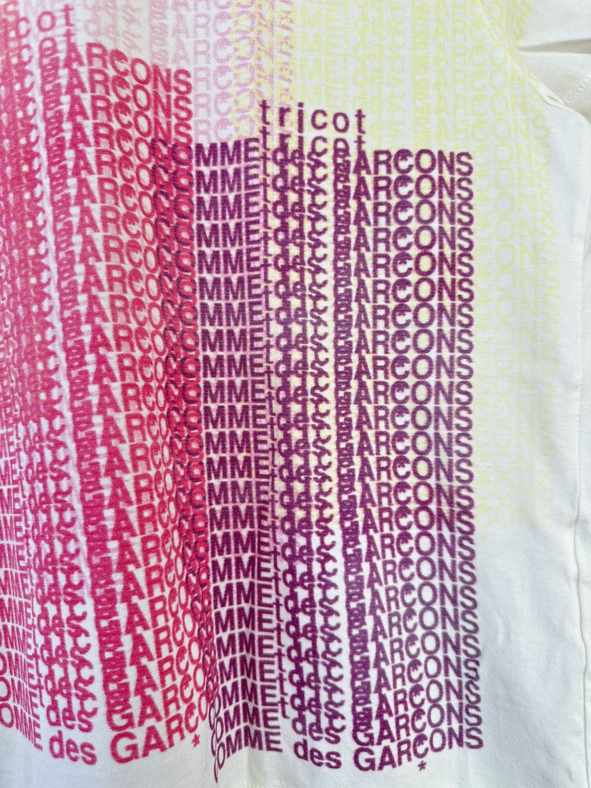 Tricot Comme des Garcons Rare Vintage 90s Tricot Comme des Garcons Tee Size S / US 4 / IT 40 - 4 Thumbnail
