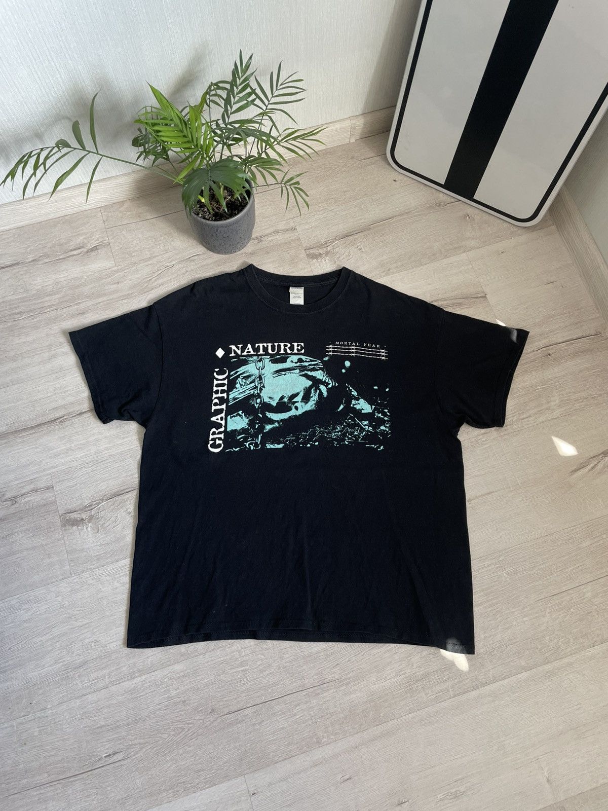 Band Tees Rare New Metal Band Graphic Nature “Mortal Fear” Tee Hard Size US XL / EU 56 / 4 - 1 Thumbnail