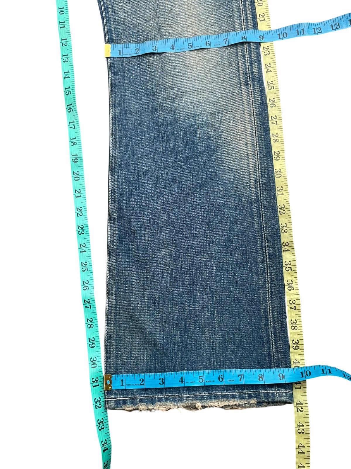 Levi's × Levi's Vintage Clothing × Vintage Vintage Flare Levis 807 Greenline Selvedge Denim Size 31" - 24 Thumbnail