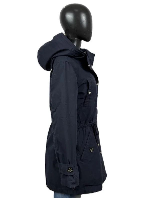 Armani Armani Jeans Parka con Cappuccio Blu Donna M Size M / US 6-8 / IT 42-44 - 4 Thumbnail