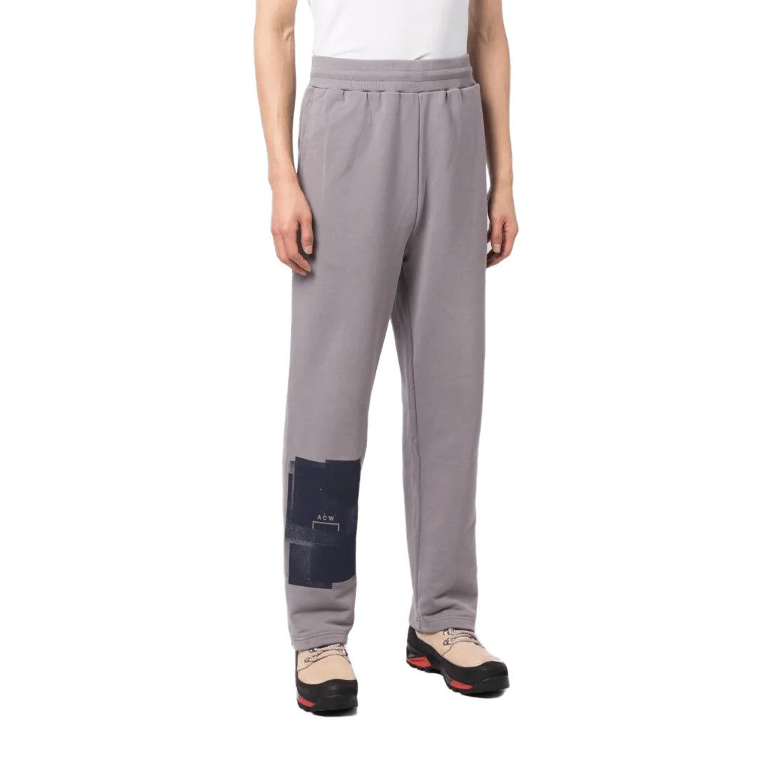 A-COLD-WALL* o1mle0424 Brutalist Logo Print Track Pant in Slate Size US 36 / EU 52 - 2 Thumbnail