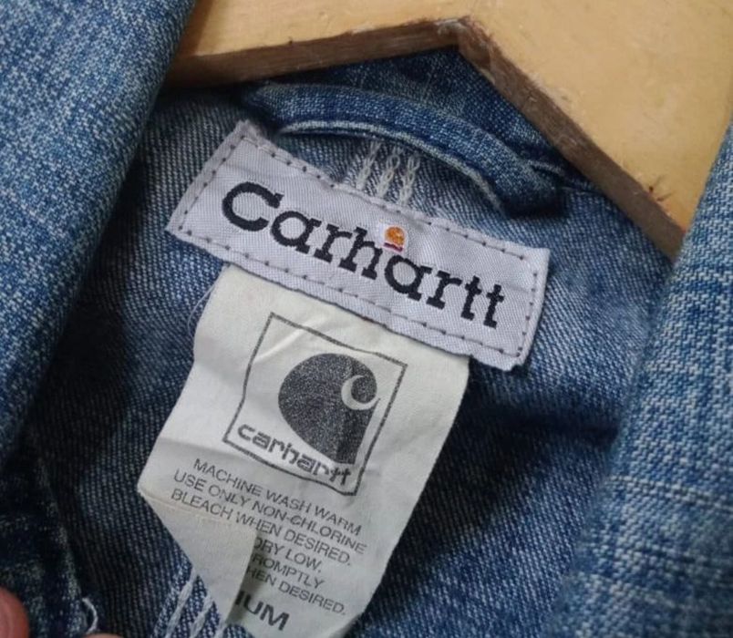 Carhartt Og chore coat denim carhatt | Grailed
