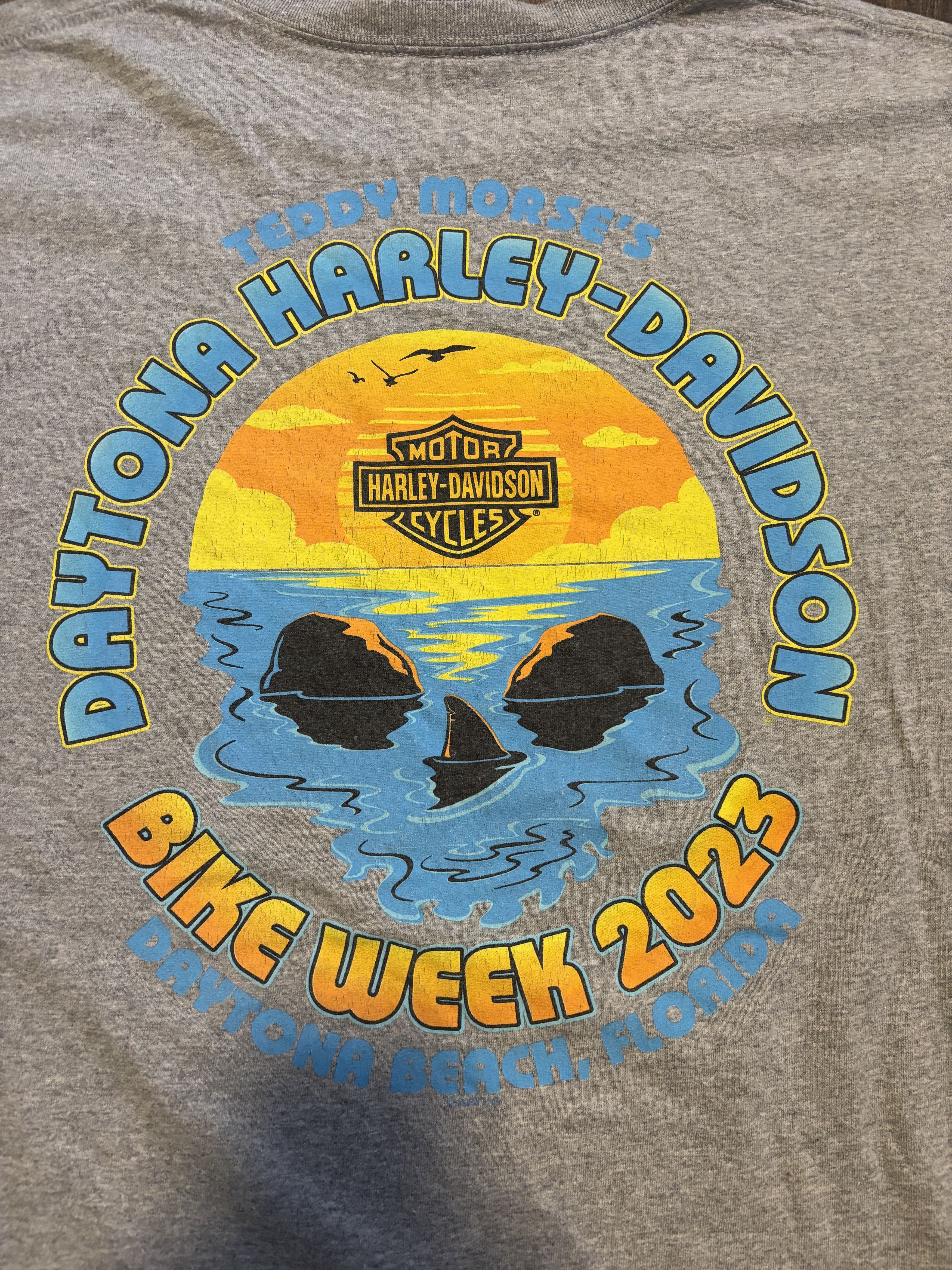 Harley Davidson 2023 Harley Davidson Daytona Beach, FL Bike Week Graphic Tee Size US XXL / EU 58 / 5 - 5 Thumbnail