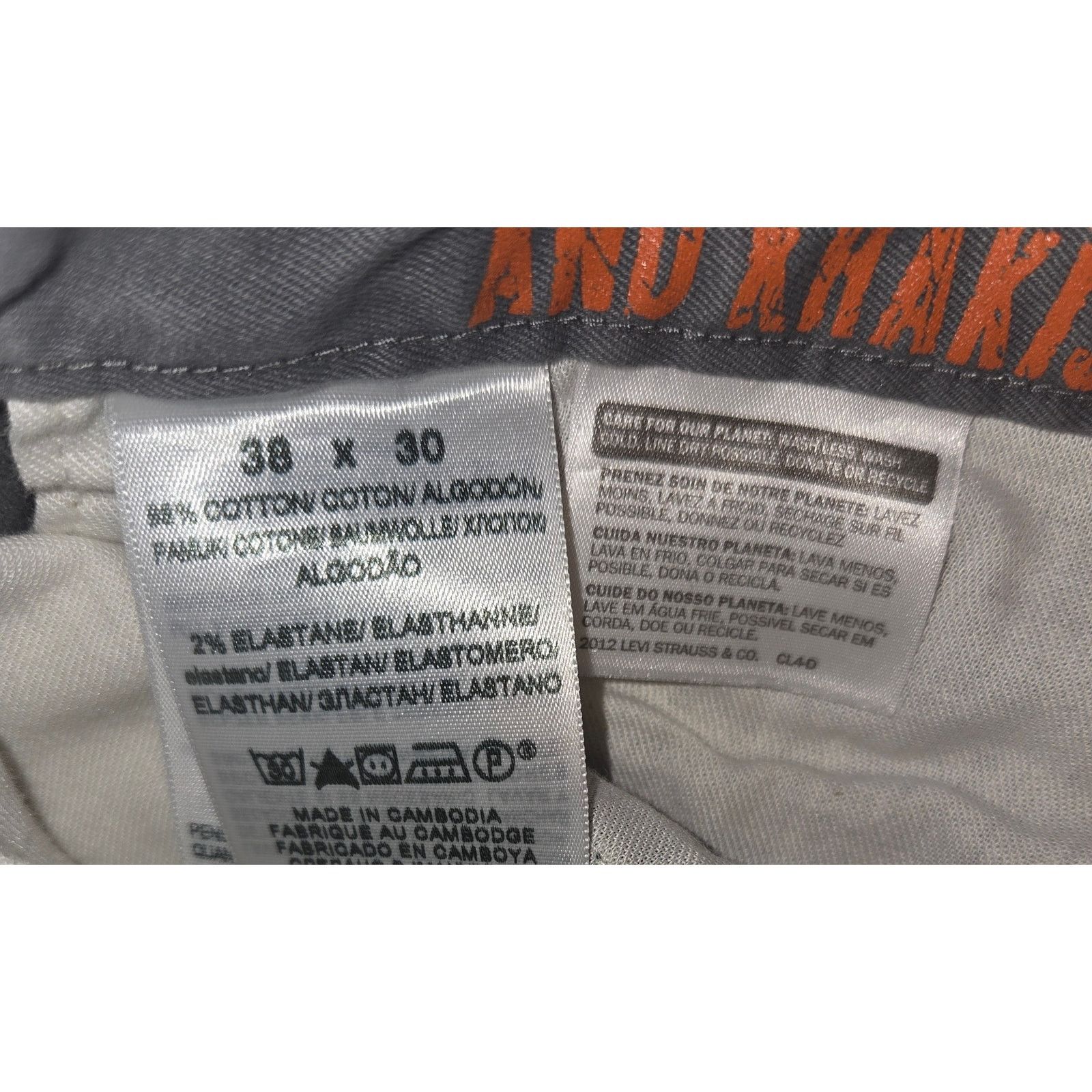 Dockers Dockers Gray Slacks - Men's Size 38x30 Size US 38 / EU 54 - 3 Thumbnail