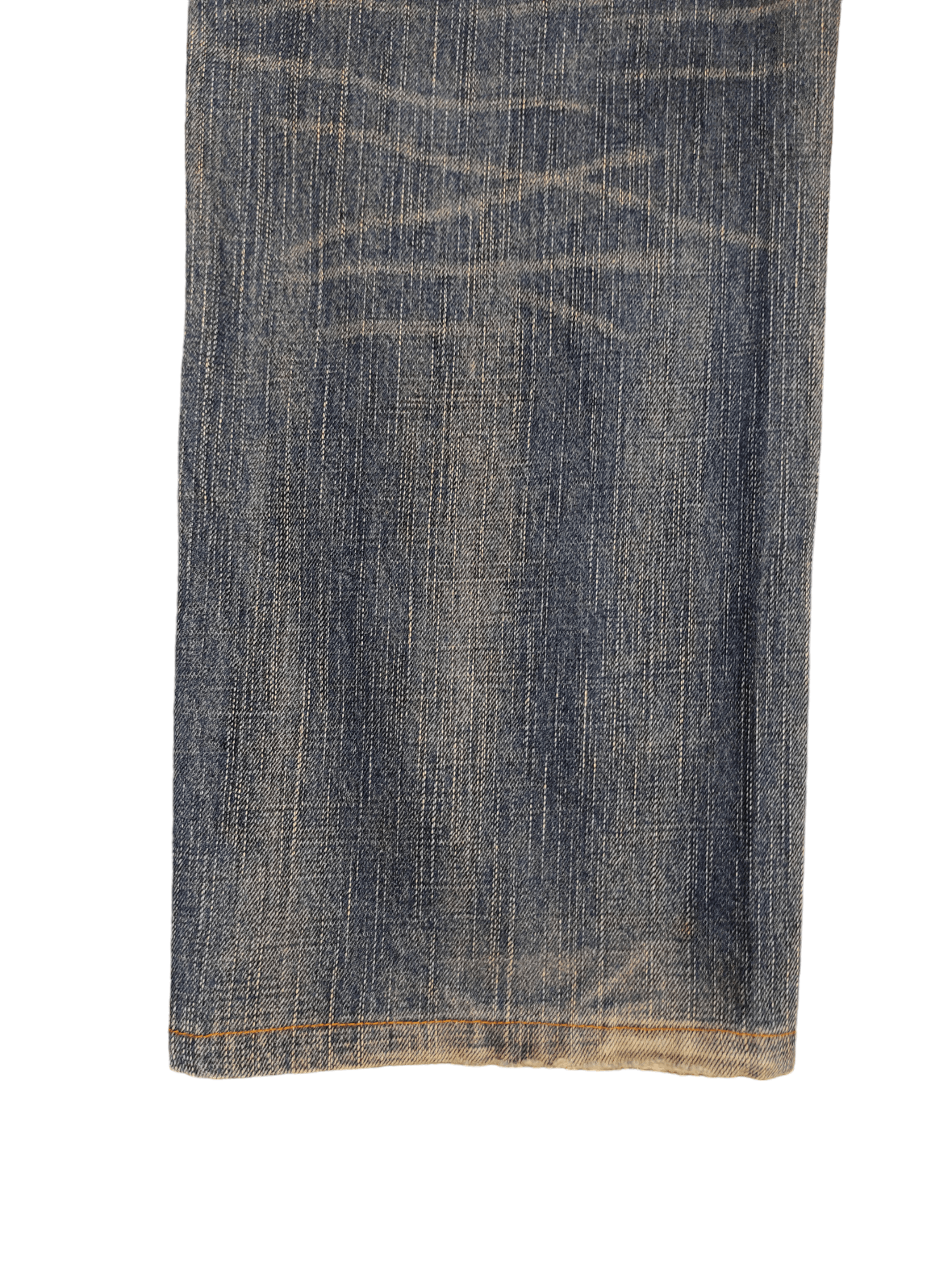 Comme des Garcons × Undercover Loose Jean Brooklyn Industries Distress Faded Denim Wide Leg Size US 32 / EU 48 - 16 Thumbnail