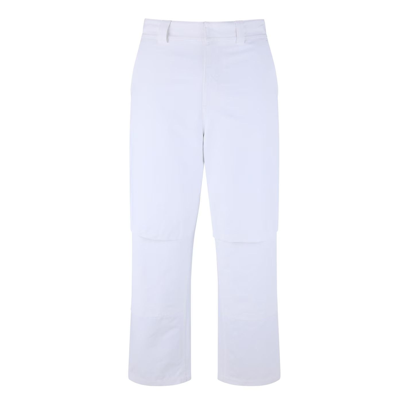 Off-White o1g2r1mq0226 Carpenter Cotton Cargo Trousers In White Size US 30 / EU 46 - 1 Thumbnail