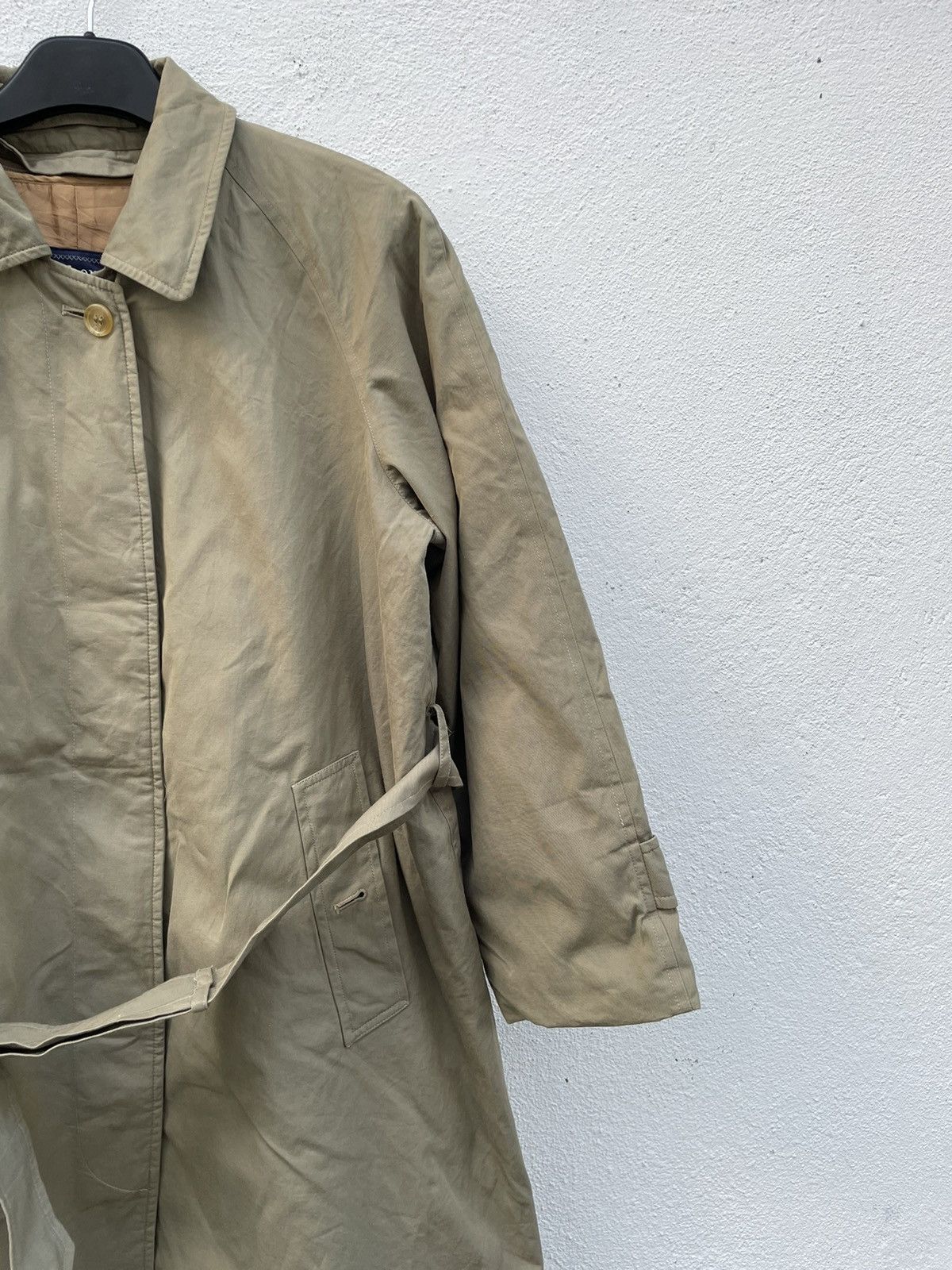 Burberry Prorsum Made In England Vintage Burberry Nova Check Lining Over Coat Size US M / EU 48-50 / 2 - 5 Thumbnail