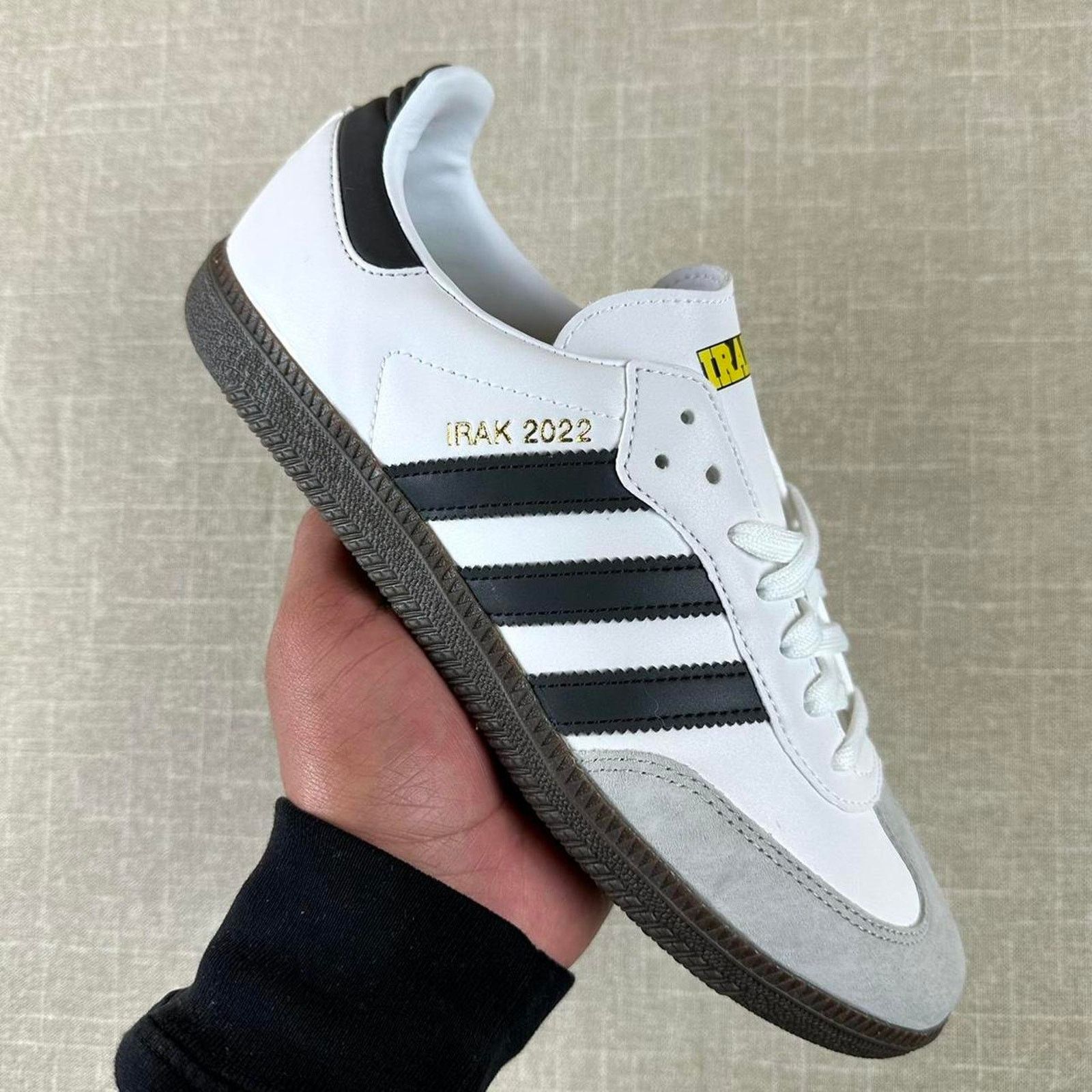 Adidas Adidas Samba Irak "3M White" 8W Size US 8 / IT 38 - 1 Thumbnail