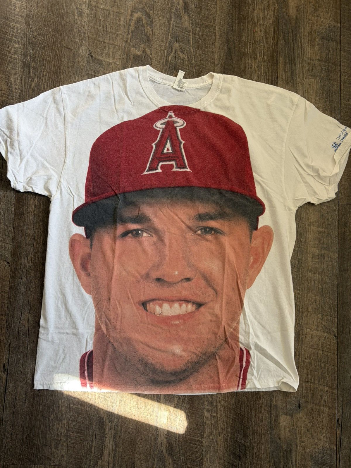 MLB Mike Trout Big Face Shirt Size US XL / EU 56 / 4 - 1 Thumbnail