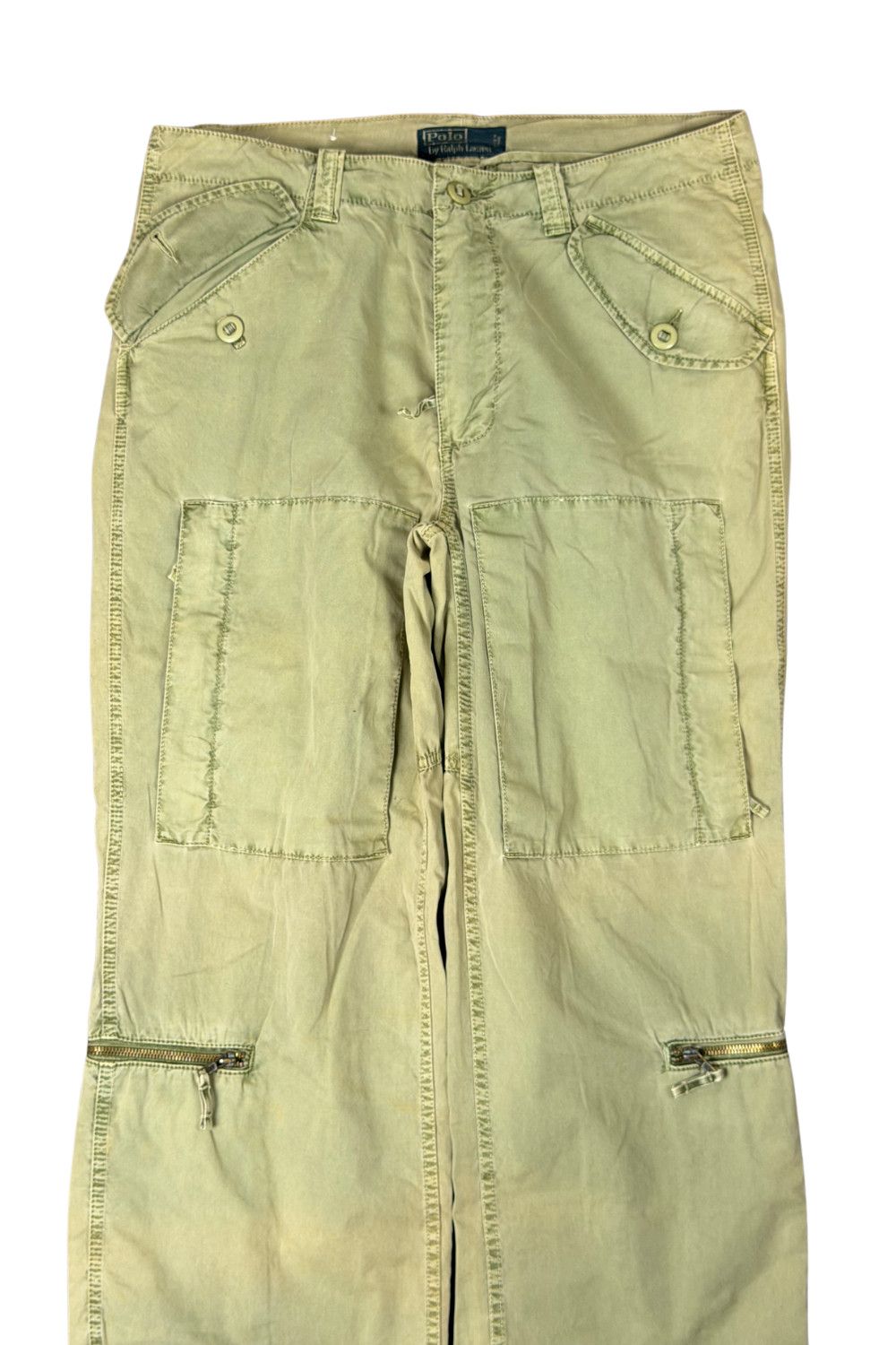 Vintage Polo Ralph Lauren Military Utility Cargo Pants 33x34 image 8