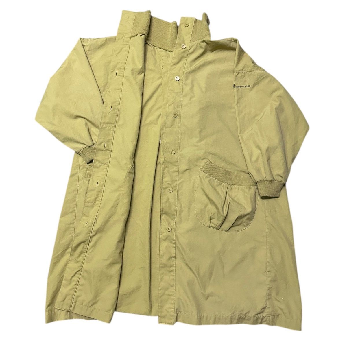 Issey Miyake vintage Issey Miyake apron jacket with a stand collar Size US L / EU 52-54 / 3 - 5 Thumbnail