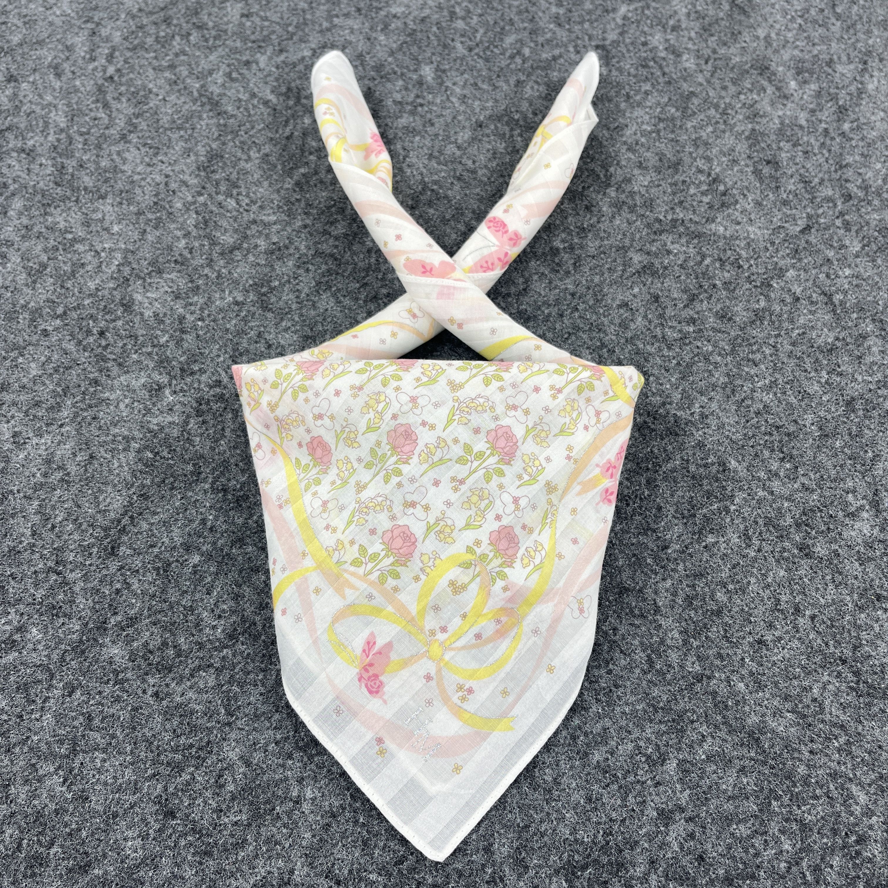 Hanae Mori Hanae Mori Handkerchief / Bandana / Neckerchief B213 Size ONE SIZE - 10 Thumbnail