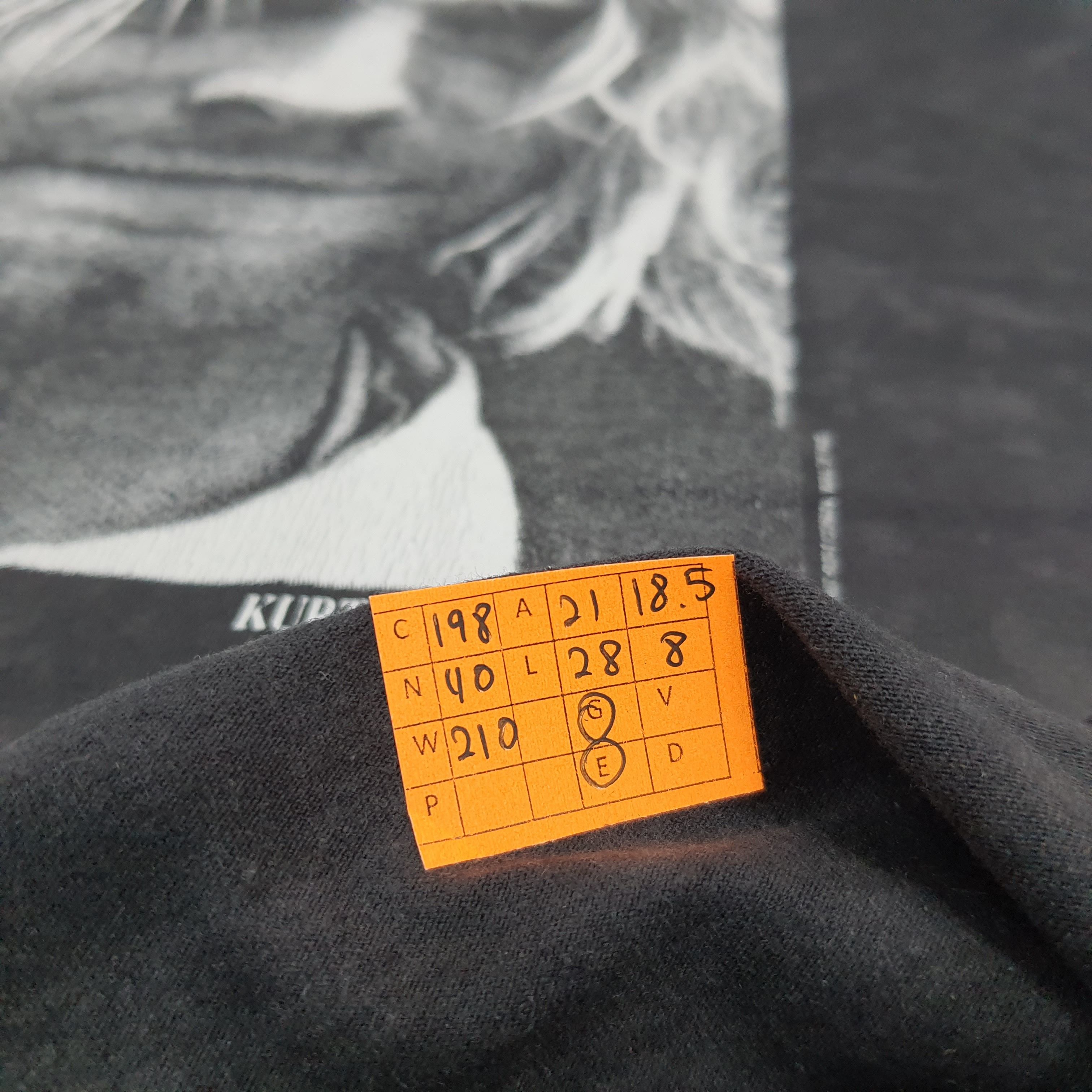 Band Tees × Vintage Vintage Kurt Cobain Photo Tee Band Tshirt Size US L / EU 52-54 / 3 - 8 Thumbnail