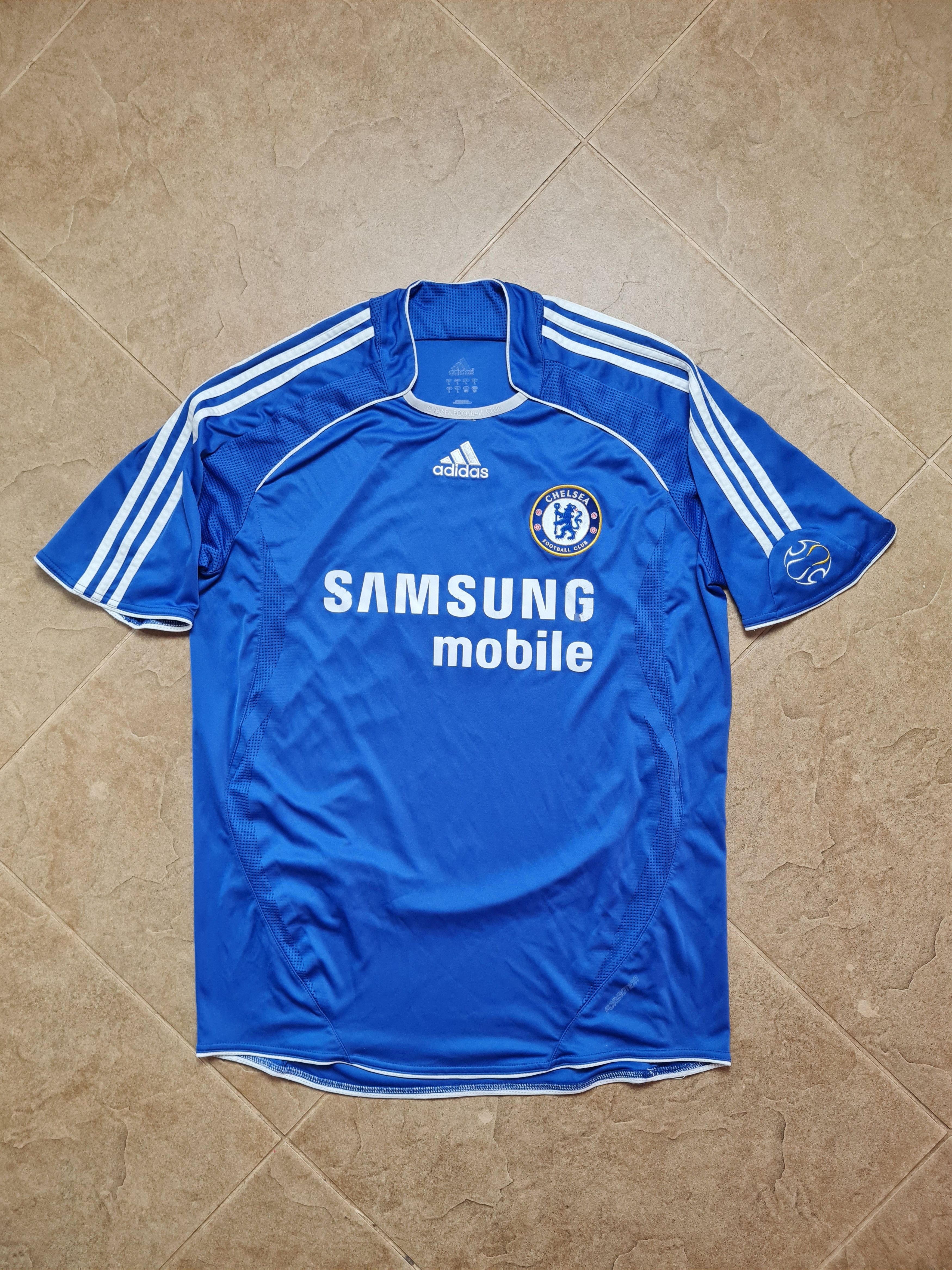 Adidas Football Jersey Adidas Chelsea 2006-2008 Soccer Shirt #9 Size US L / EU 52-54 / 3 - 13 Thumbnail