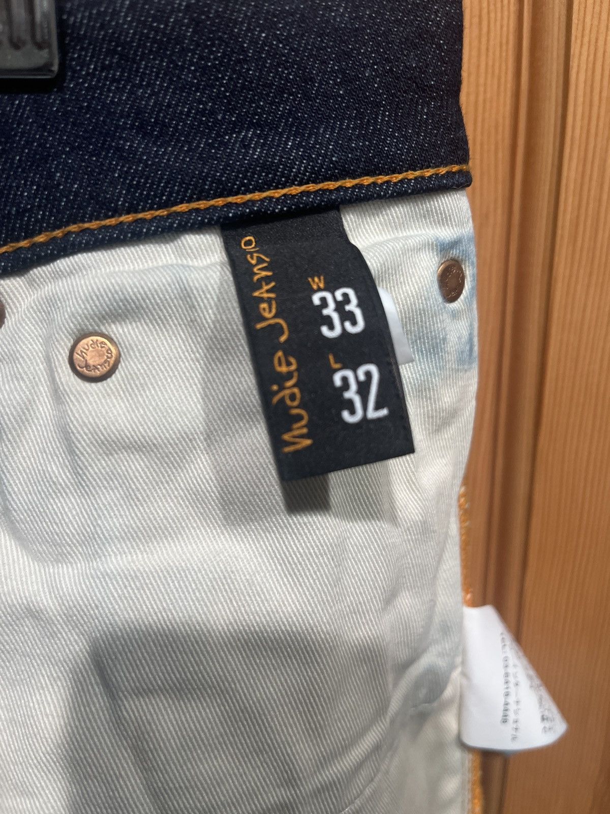 Nudie Jeans Nudie Jeans Grim Tim Size US 33 - 4 Thumbnail