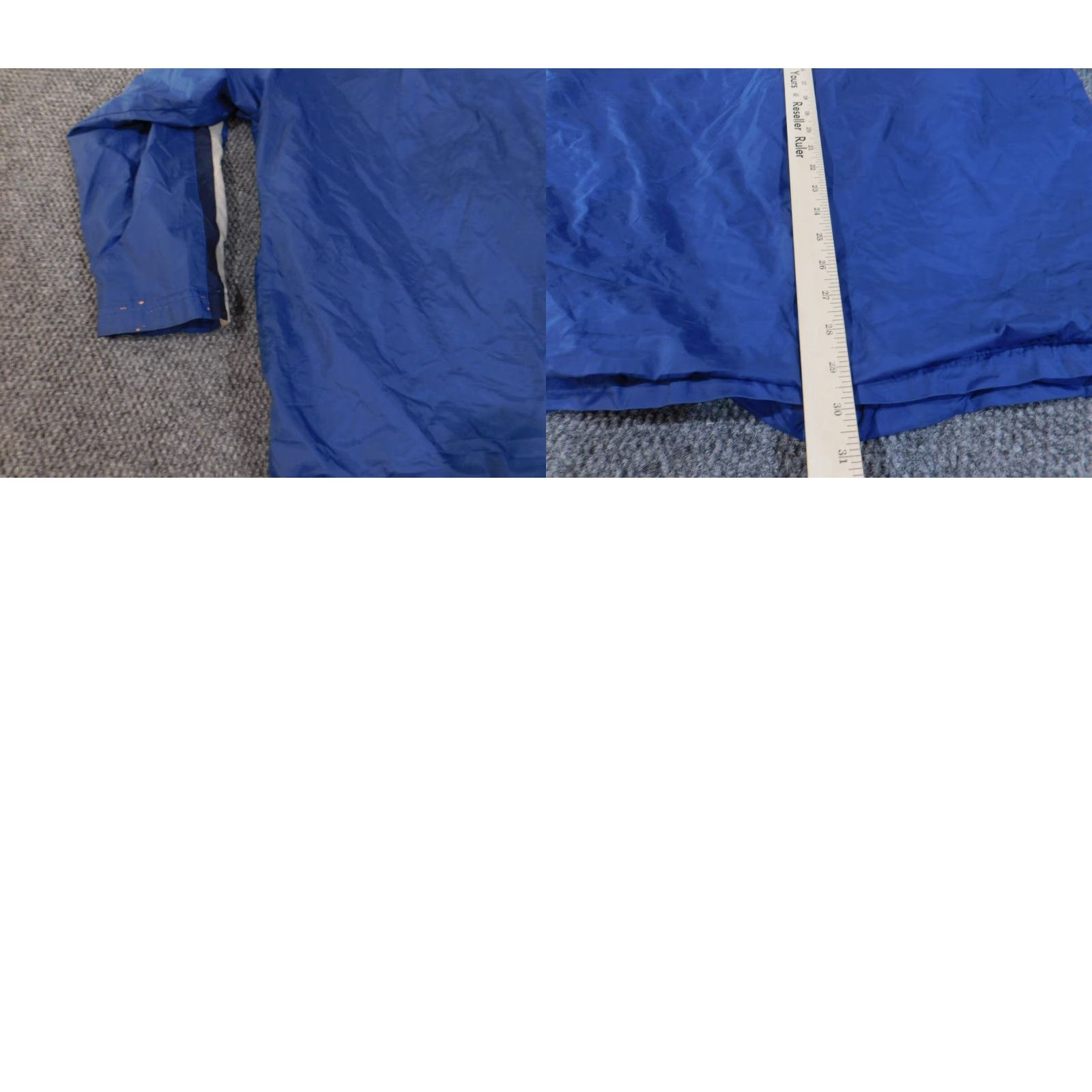 Nike VINTAGE Nike Jacket Mens L Blue windbreaker Y2K zip retro logo Size US L / EU 52-54 / 3 - 10 Thumbnail