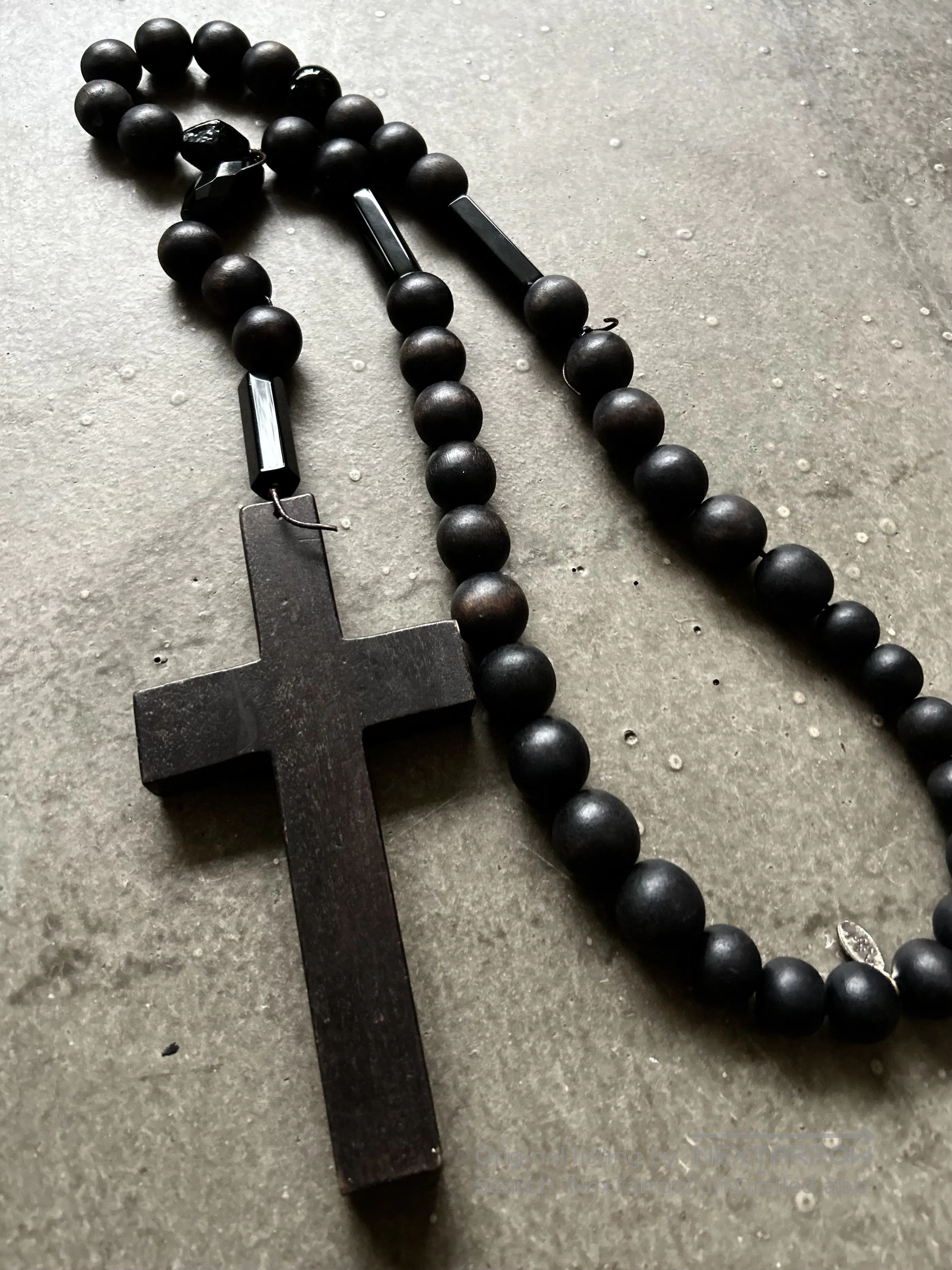 DEN IM by SIKI IM Number (N)ine 08ss Crystal Cross Necklace. Size ONE SIZE - 7 Thumbnail