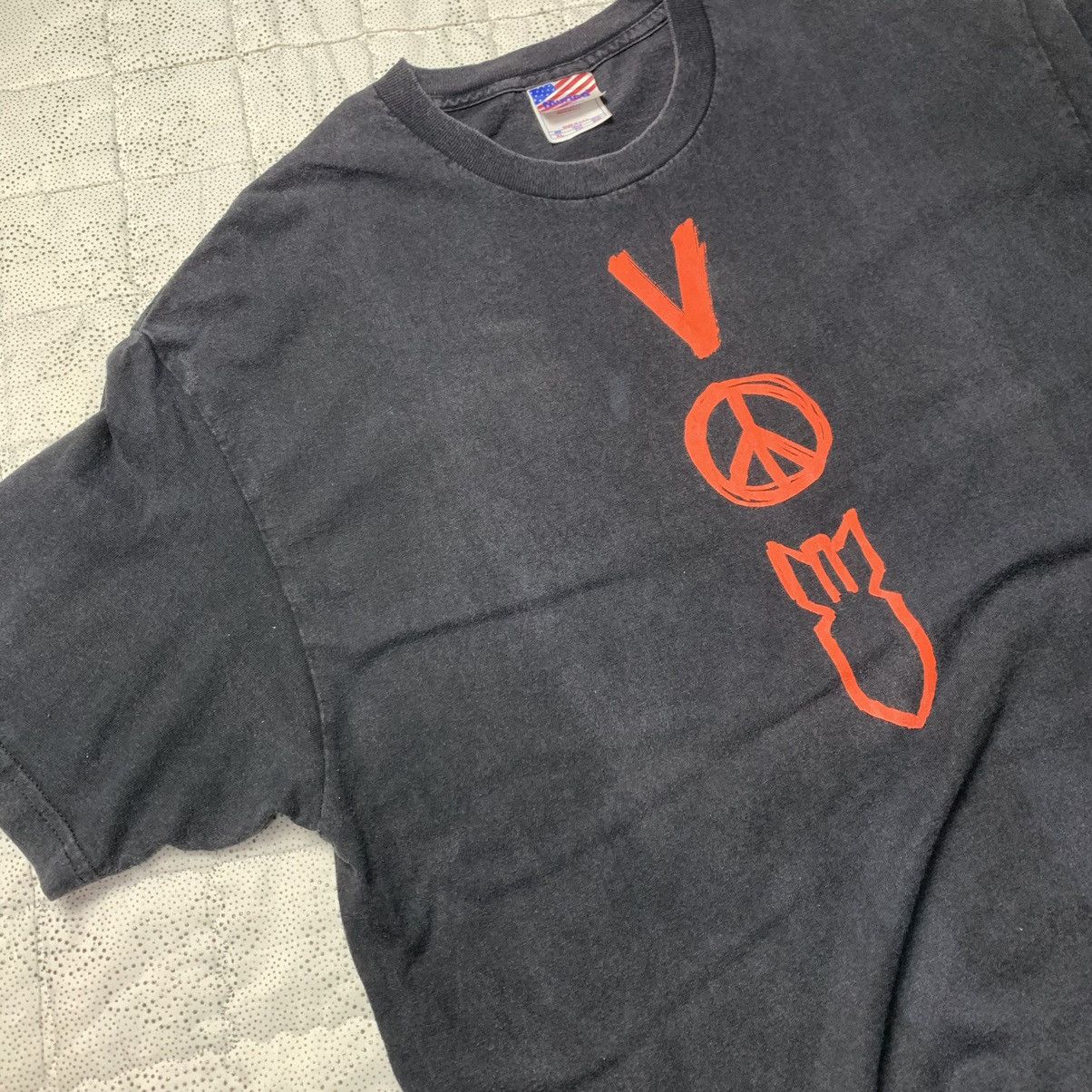 Band Tees × Vintage Rare Vintage U2 Vertigo Tour 05 Uneven Faded Size US XL / EU 56 / 4 - 24 Thumbnail