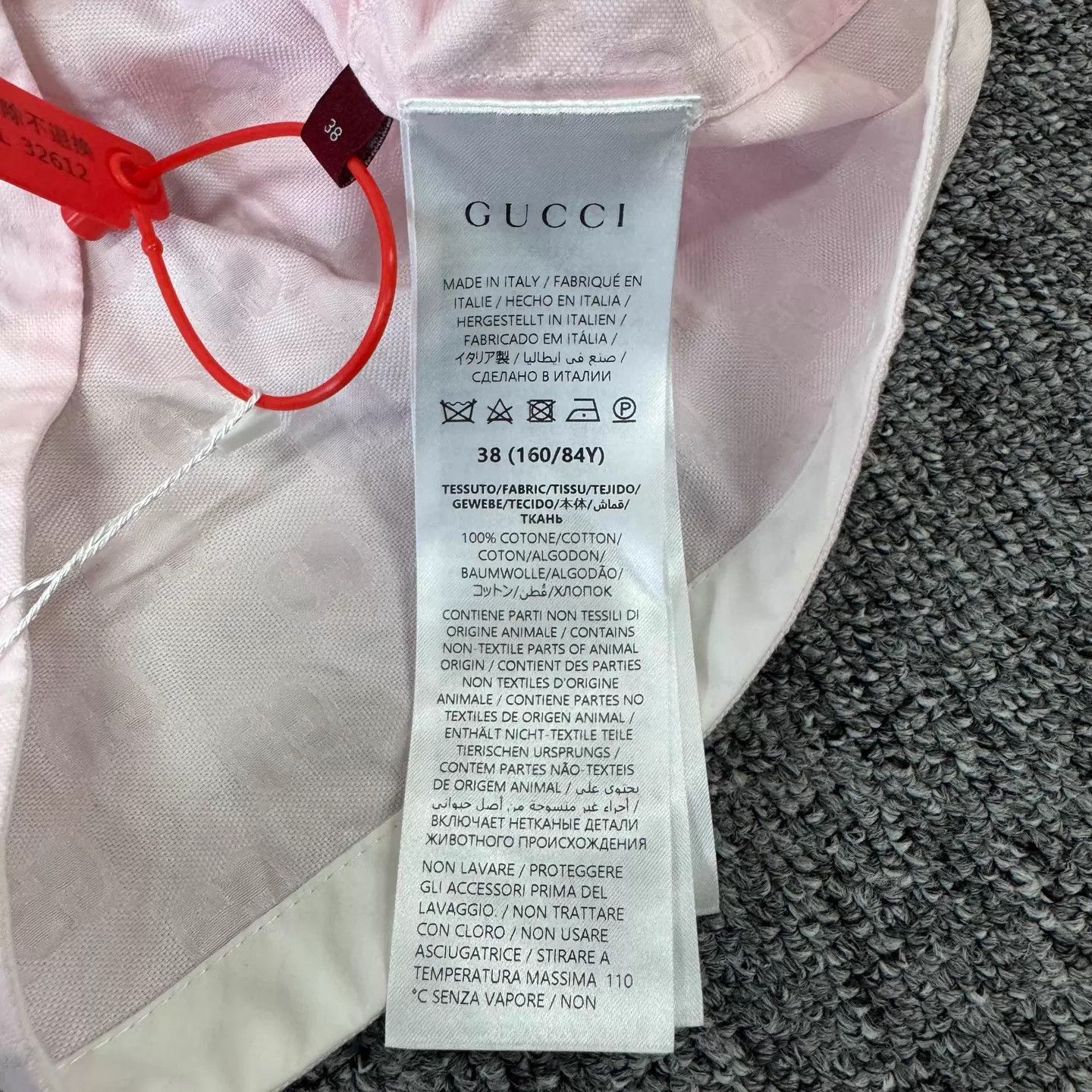 Gucci Gucci Pale Pink Collared Short Sleeve Shirt 38 Size XS / US 0-2 / IT 36-38 - 5 Thumbnail