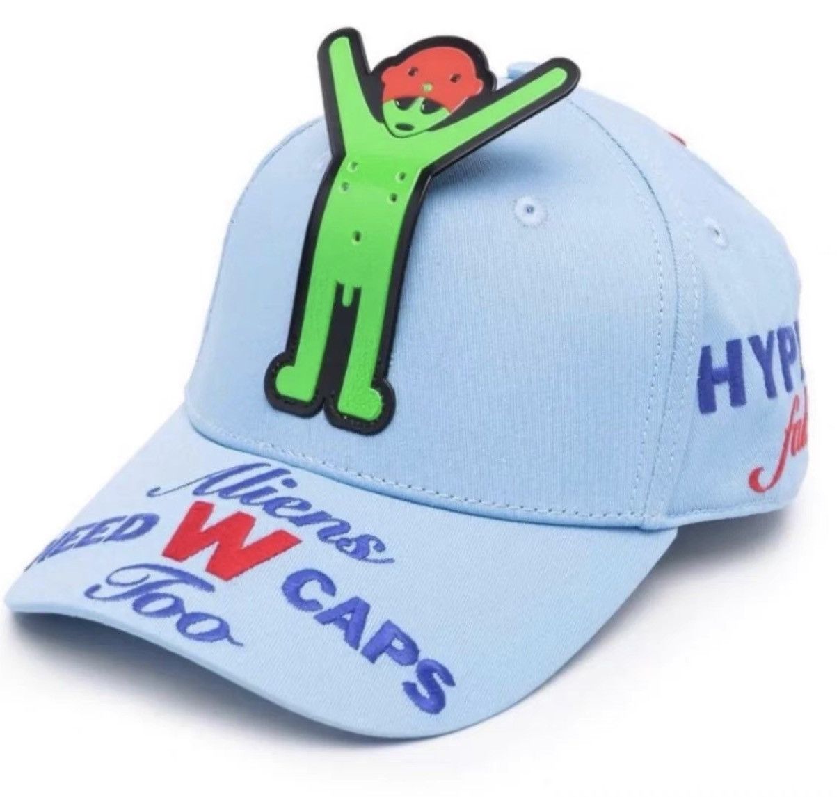 Walter Van Beirendonck Walter Van Beirendonck Blue Alien Cap Size ONE SIZE - 1 Thumbnail