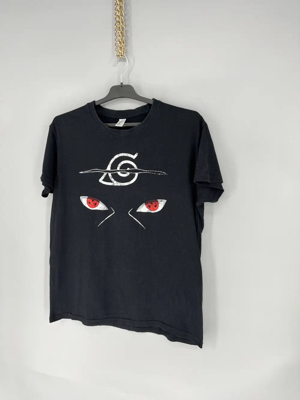 Anime Vintage Y2K Sasuke Uchiha Anime Manga Hall T-shirt 4 Naruto Size US M / EU 48-50 / 2 - 3 Thumbnail