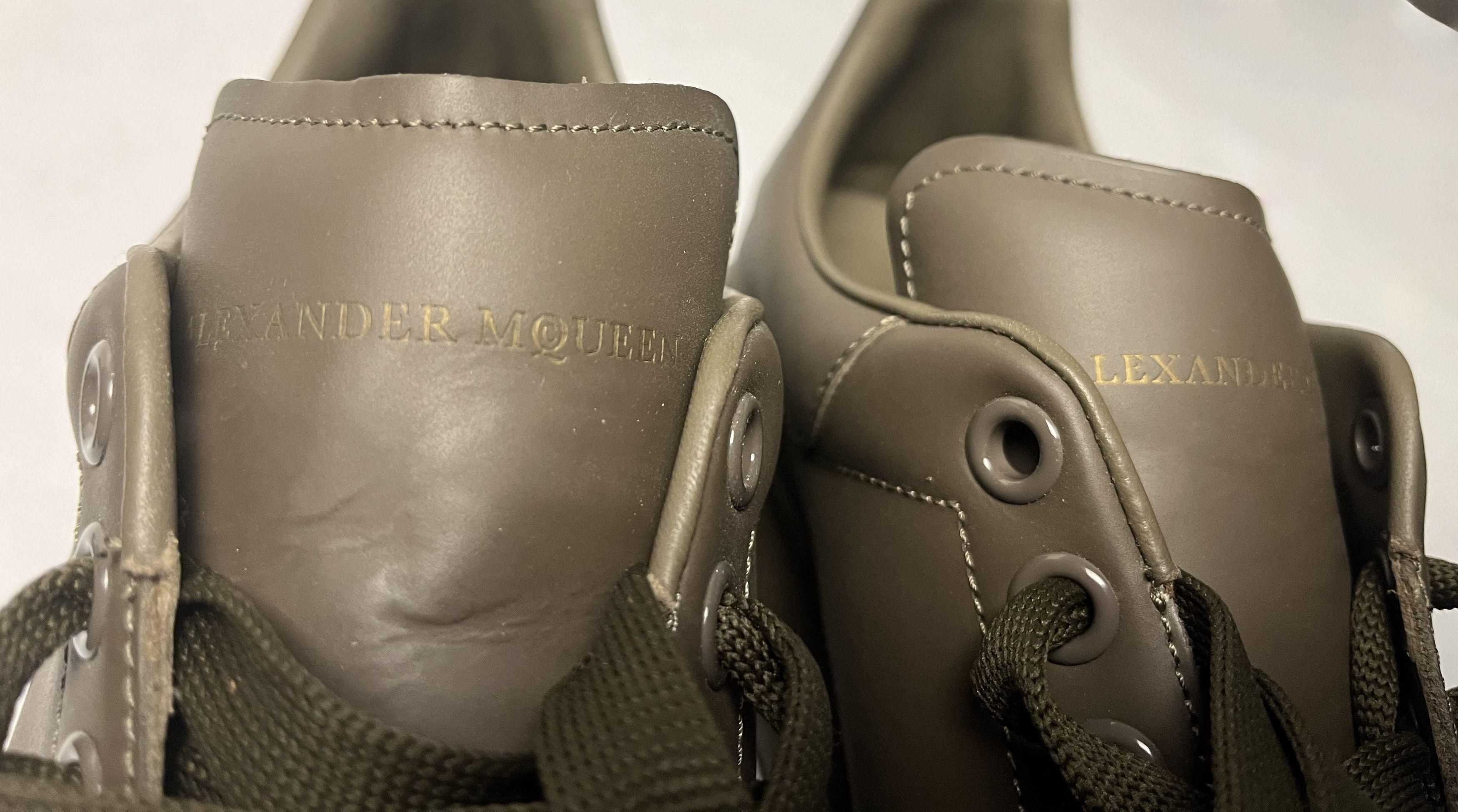 Alexander McQueen NEW - Alexander McQueen - Larry Oversized sneakers in Khaki Size US 9 / EU 42 - 9 Thumbnail