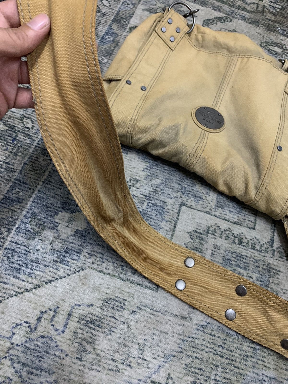 Diesel Diesel Canvas Sling Bag Size ONE SIZE - 14 Thumbnail