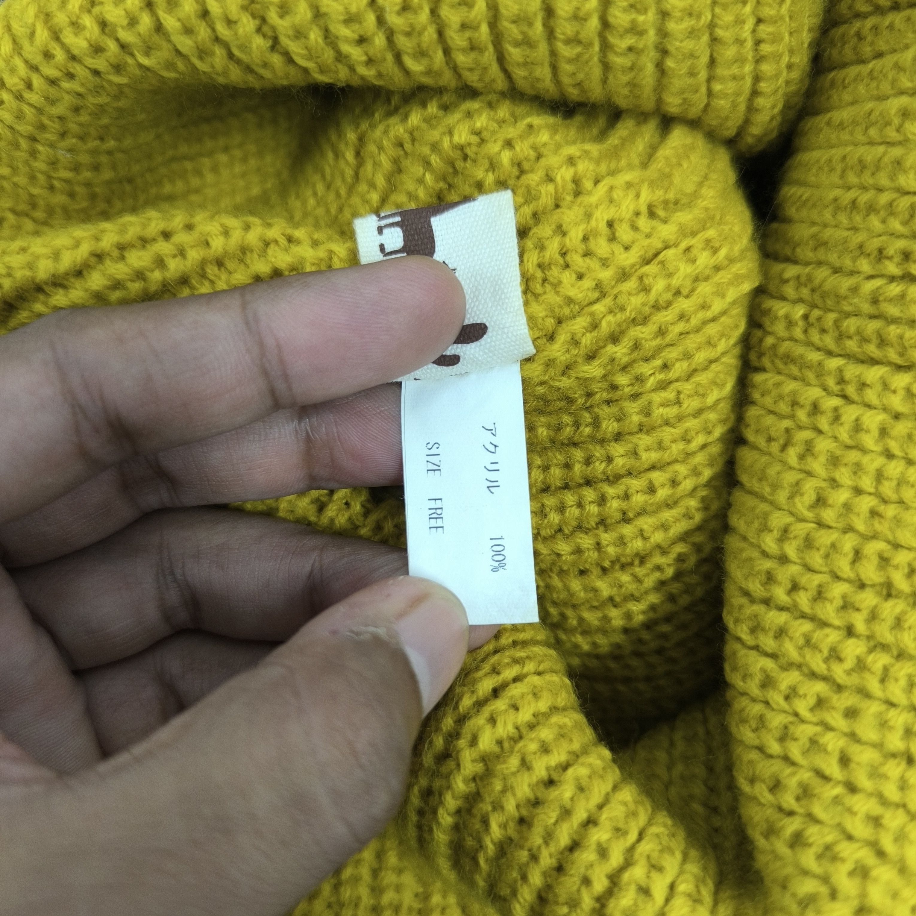 Japanese Brand ✨Japanese brand titicaca patch beanie hat Size ONE SIZE - 4 Thumbnail