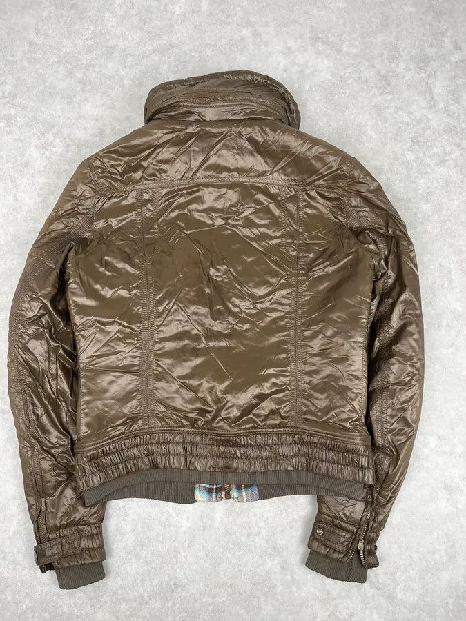 Dolce & Gabbana 2000s Dolce & Gabbana Multi Pockets Cargo Brown Puffer Jacket Size US M / EU 48-50 / 2 - 6 Thumbnail