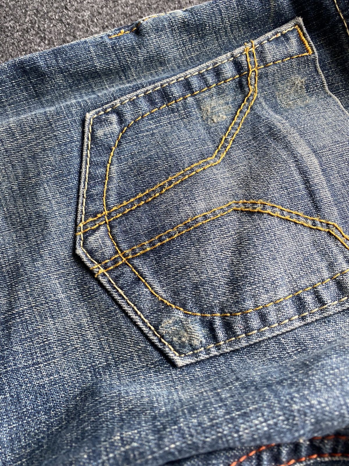 Miss Sixty 🔥Miss Sixty Sexy Extra Low Ty flared blue jeans goth emo y2k Size 28" / US 6 / IT 42 - 14 Thumbnail