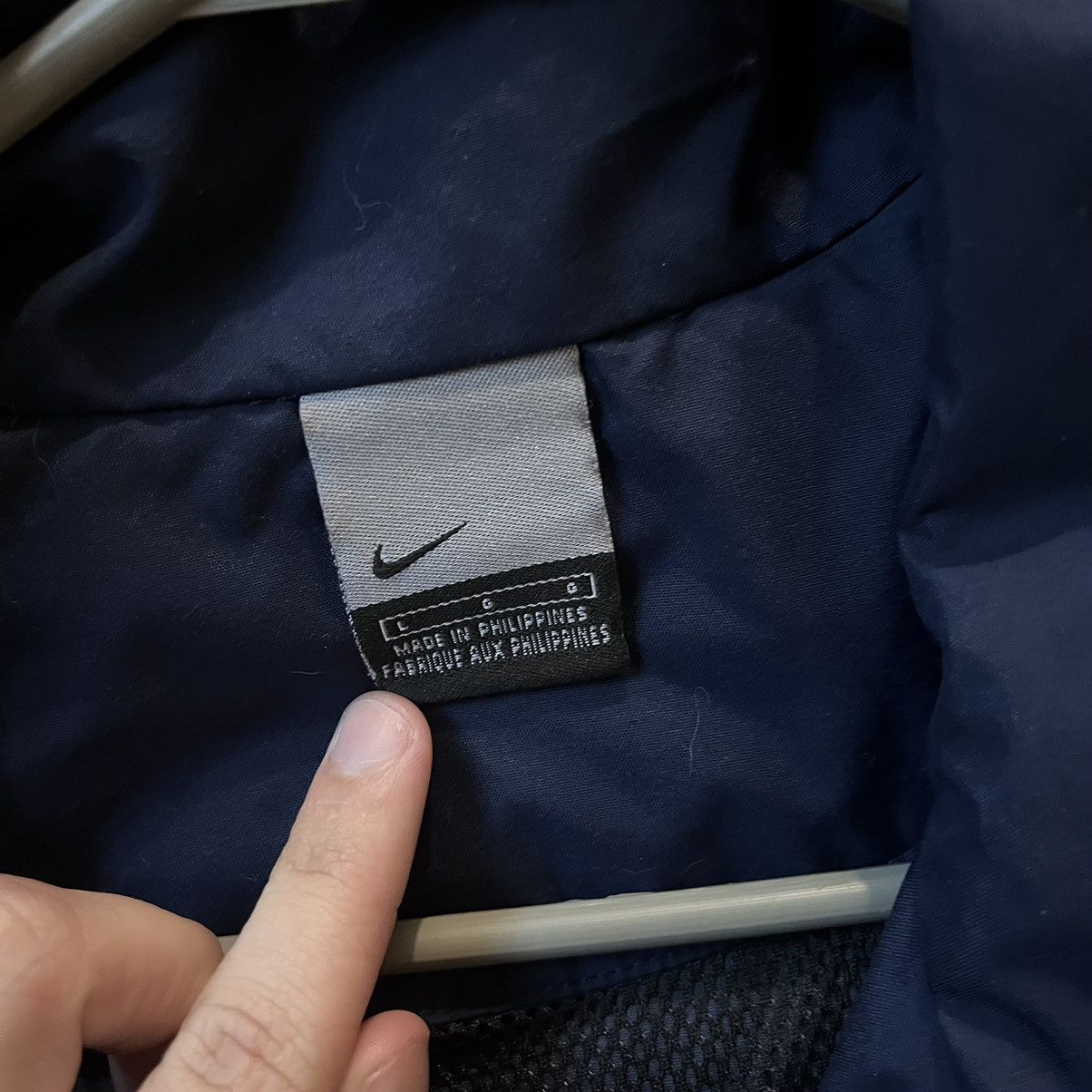 Nike Vintage Nike windbreaker Size US L / EU 52-54 / 3 - 3 Thumbnail