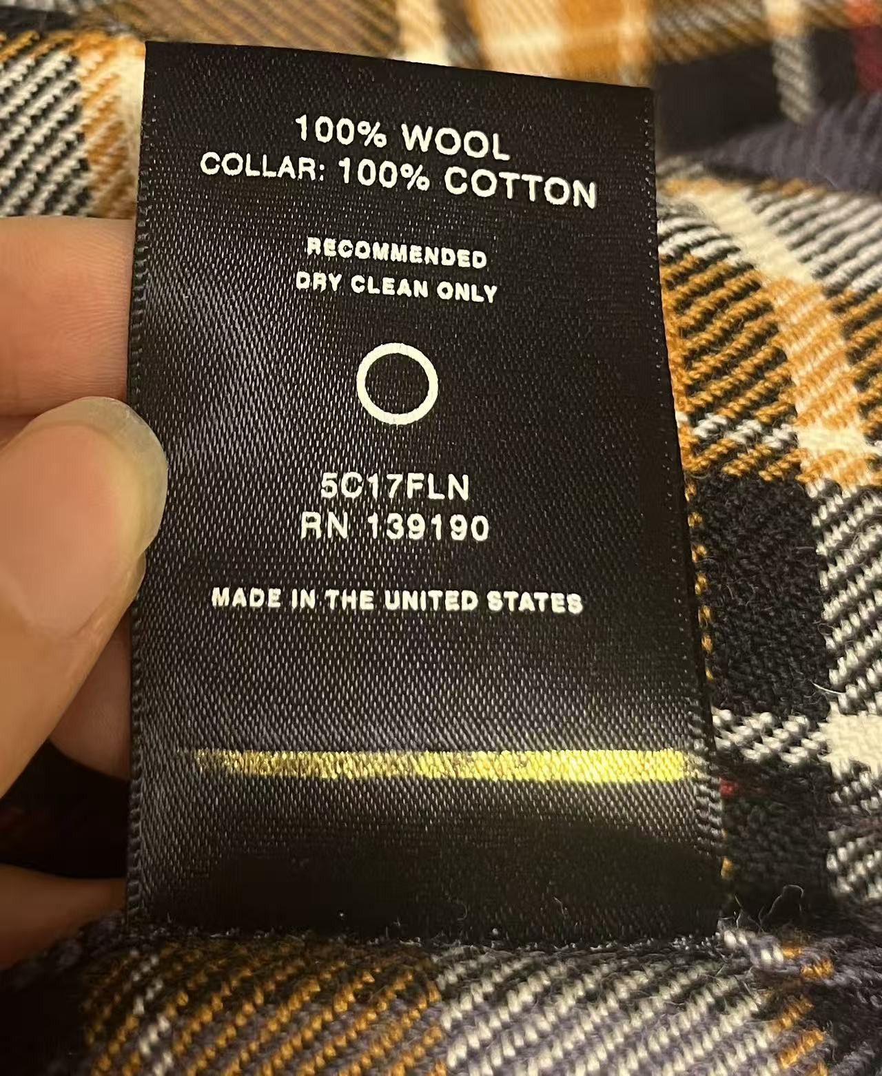 Fear of God flannel shirt size S denim collar.fifth 5th Size US S / EU 44-46 / 1 - 2 Thumbnail