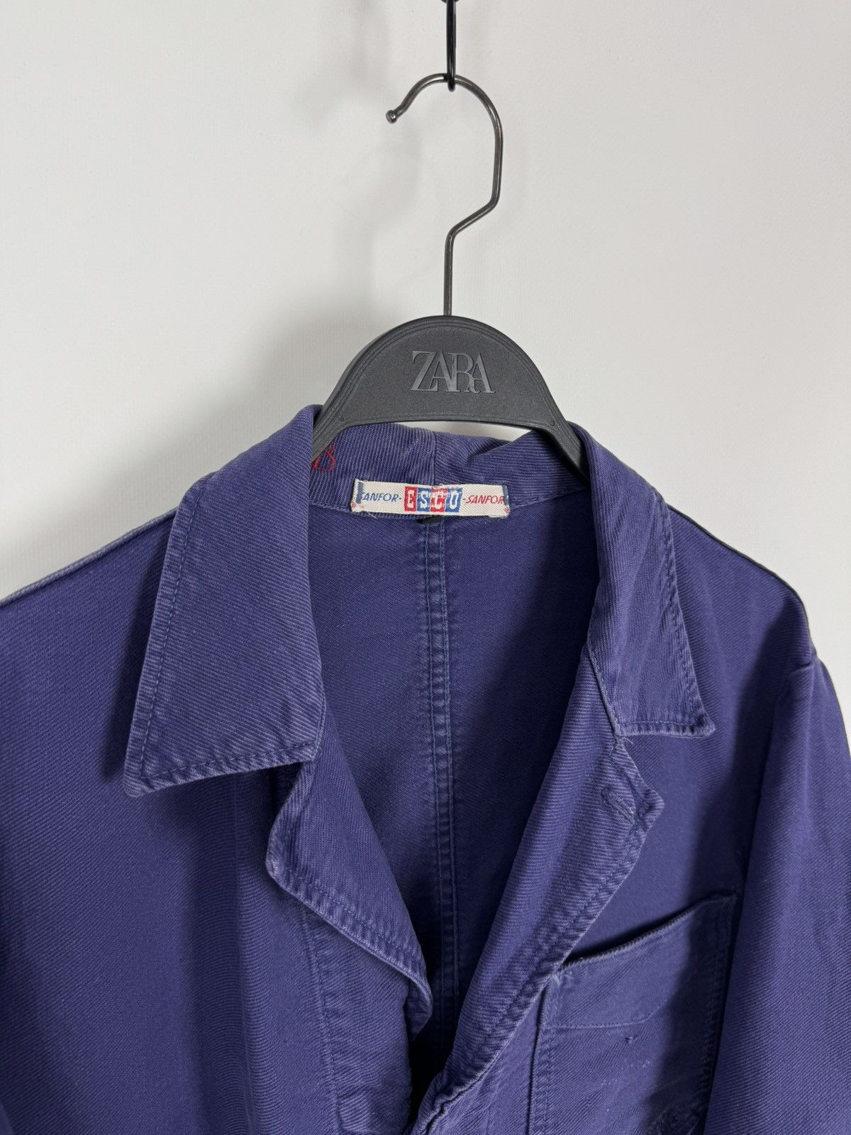 Vintage 1980’s Vintage Distressed ESCO Sanfor Repaired Work Jacket Size US M / EU 48-50 / 2 - 6 Thumbnail