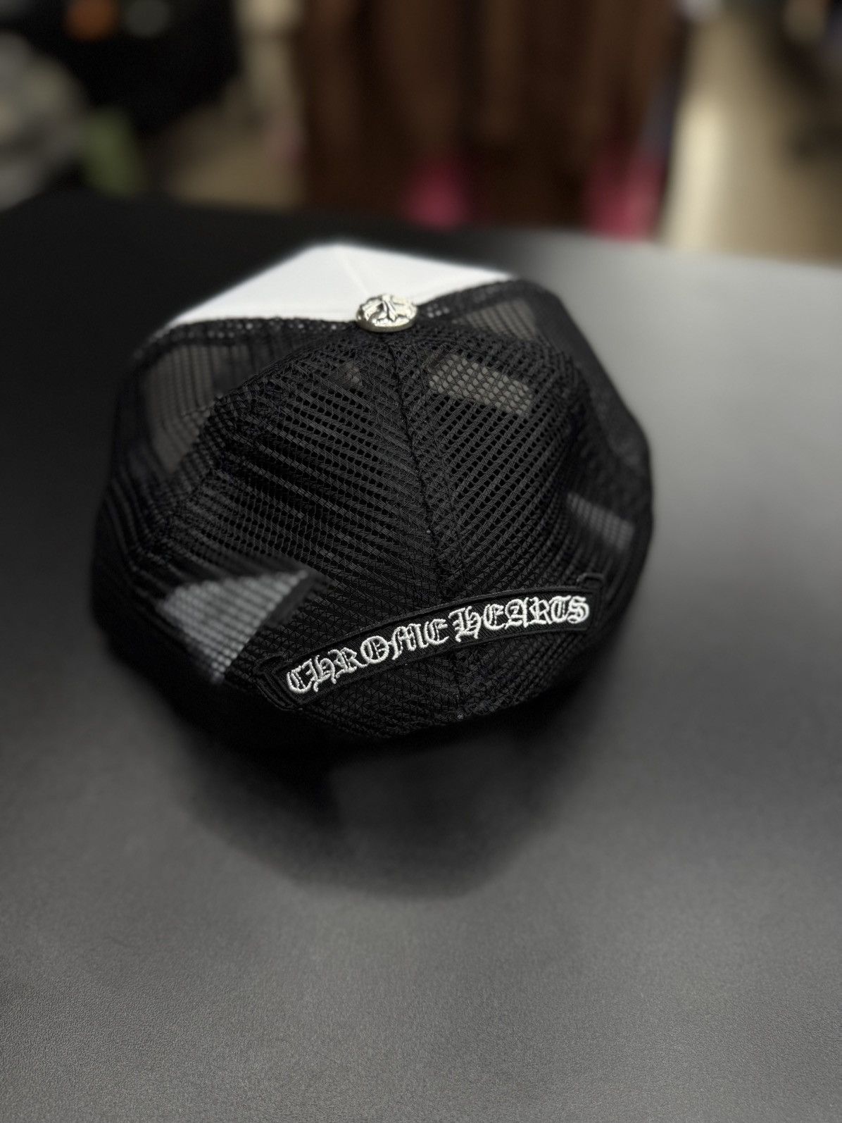 Chrome Hearts Chrome Hearts Triple Leather USA Cross SnapBack (NEW) Size ONE SIZE - 8 Thumbnail