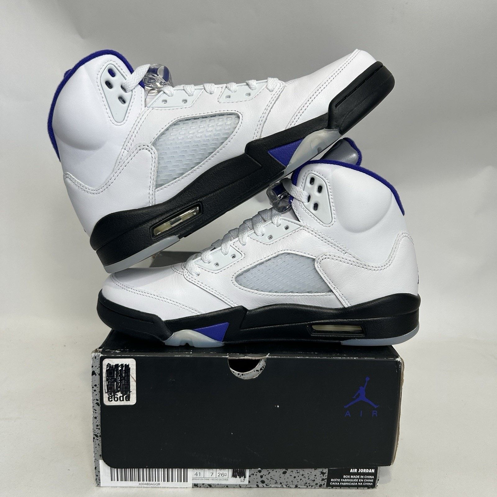 Nike Nike Shoes Air Jordan 5 Retro OG “Dark Concord” Size US 8 / EU 41 - 3 Thumbnail