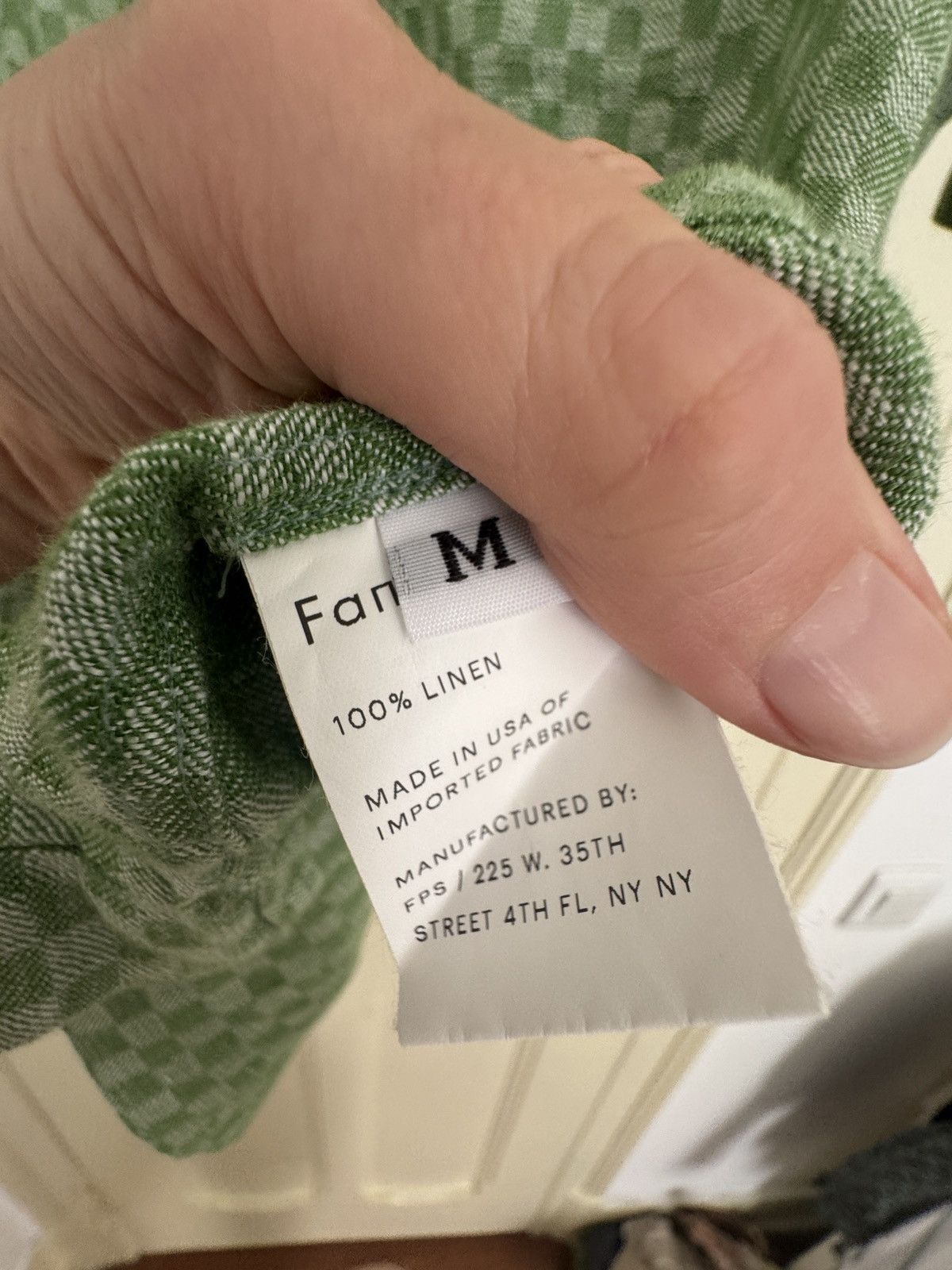 Fanmail Fanmail / Checked button up / green Size M / US 6-8 / IT 42-44 - 3 Thumbnail