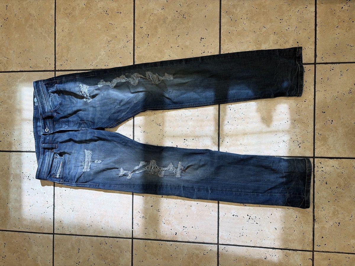 Diesel Diesel Straight Fit Repaired Jeans Size US 32 / EU 48 - 1 Thumbnail