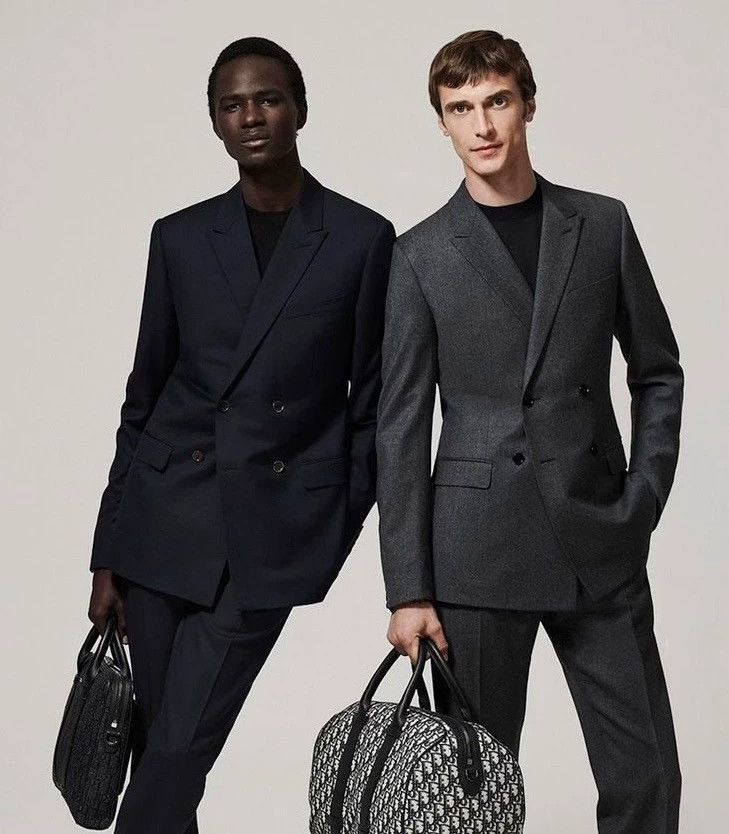 Dior Dior Men's black suit 2502-Nextarrow Size 50R - 7 Thumbnail
