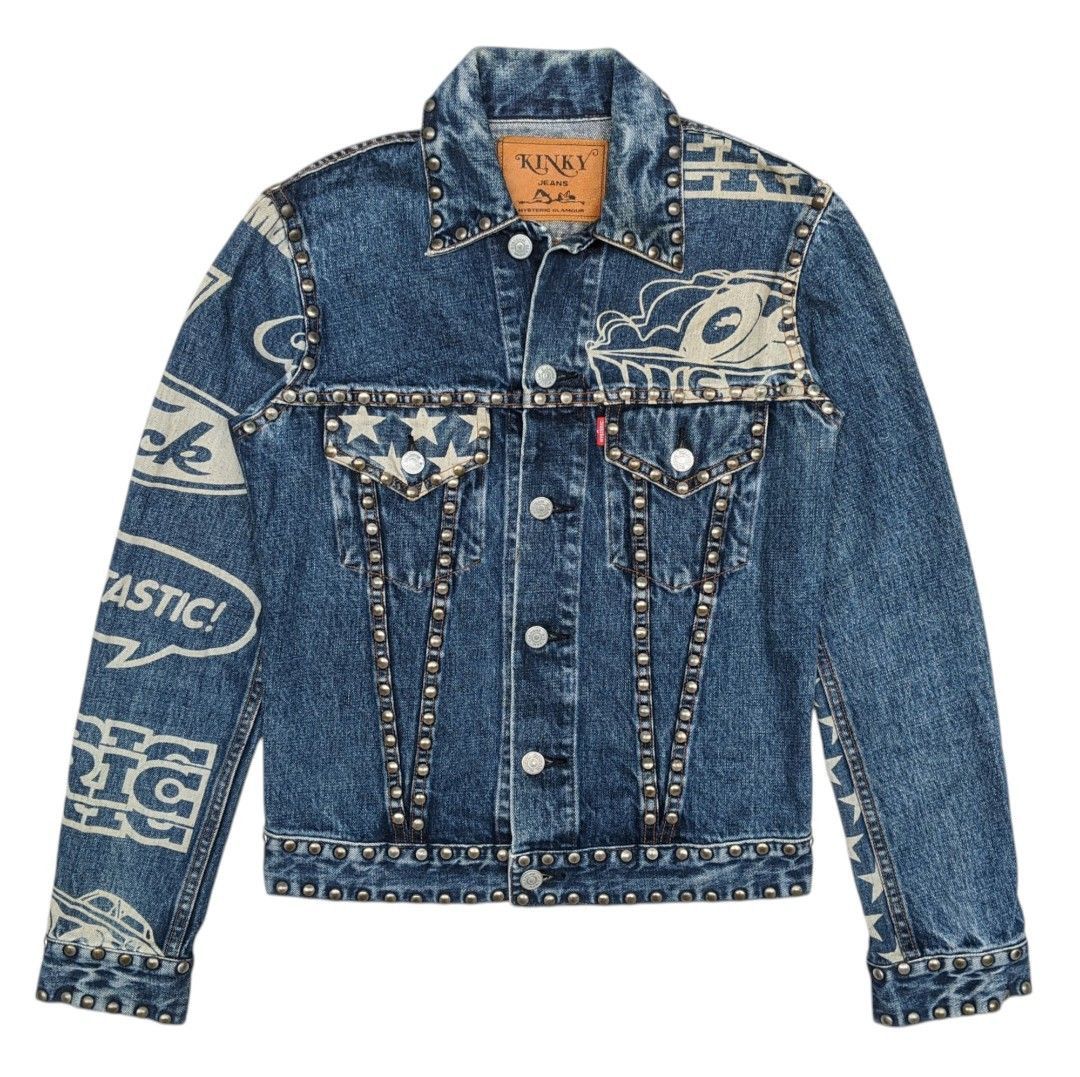 Hysteric Glamour HG trucker punk jacket iconic Size US S / EU 44-46 / 1 - 4 Thumbnail