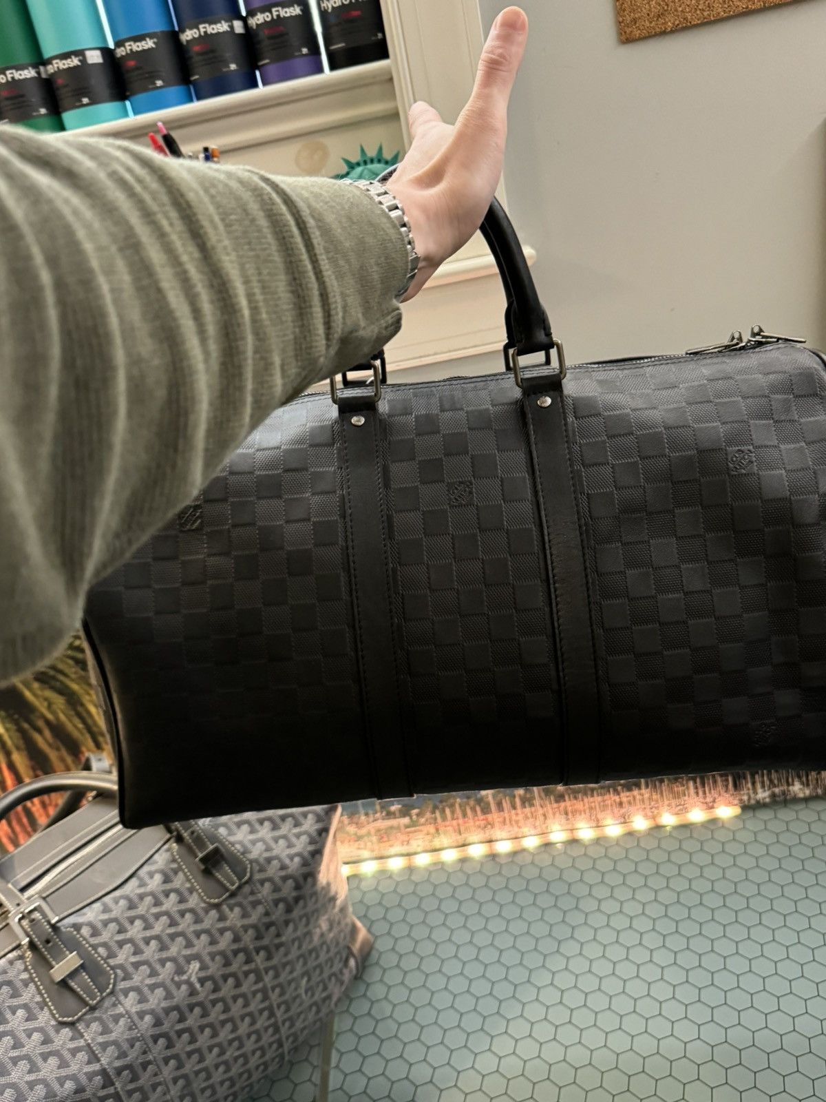 Louis Vuitton Louis Vuitton Infini Keepall 45 Size ONE SIZE - 11 Thumbnail