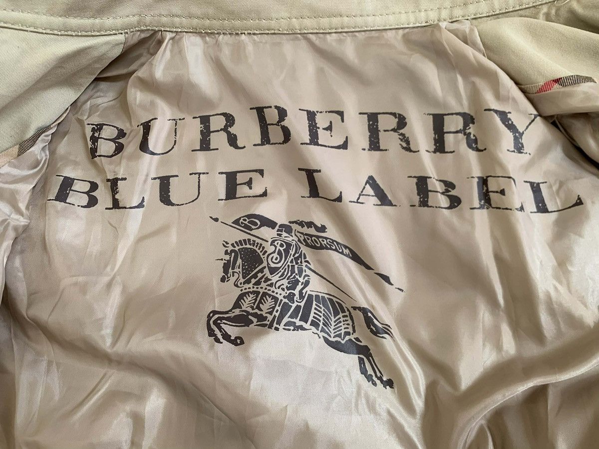Burberry Burberry London Blue Label Trench Coat Size S / US 4 / IT 40 - 7 Thumbnail