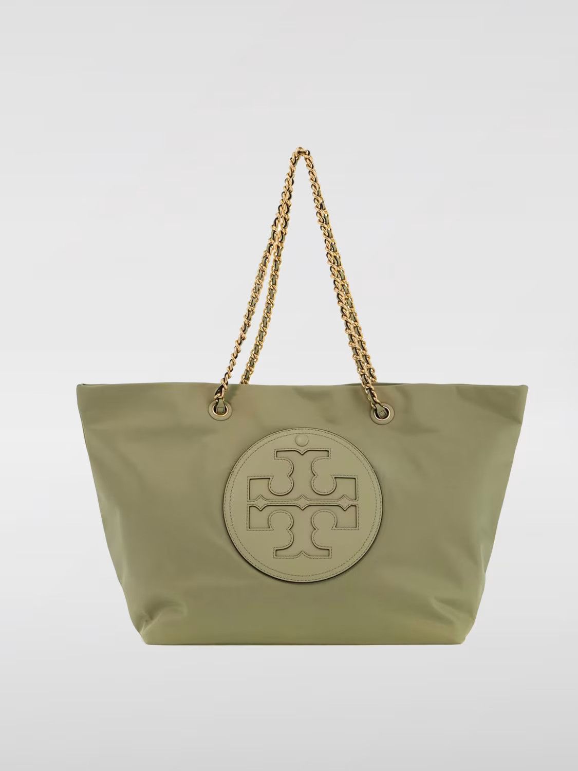 Tory Burch o1s22i1n1024 Size: OS / Ella Shopping Bag in Green Size ONE SIZE - 1 Thumbnail