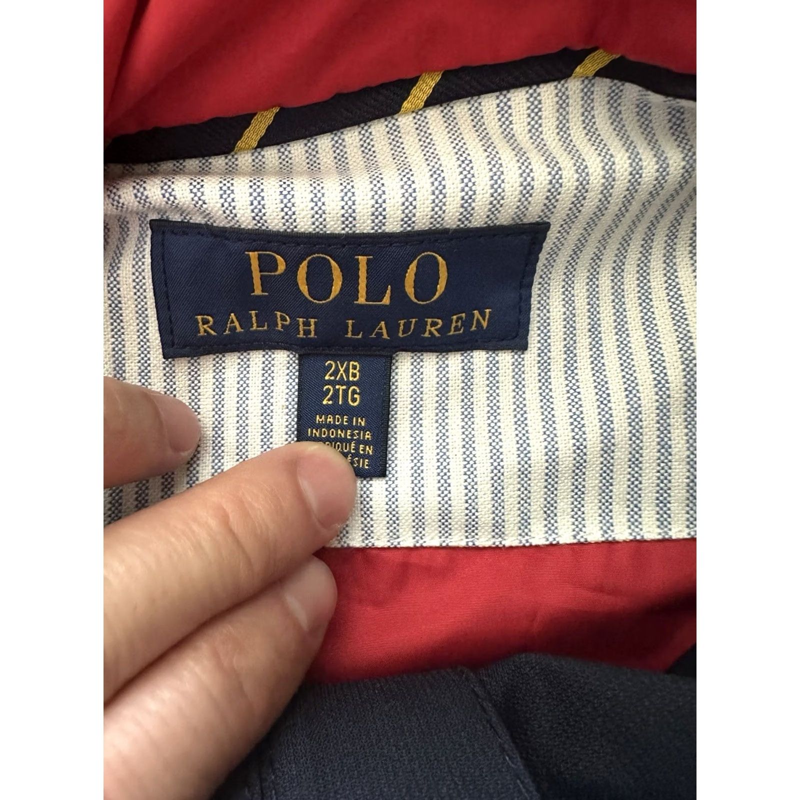 Polo Ralph Lauren VINTAGE Polo Ralph Lauren Wind Breaker Jacket Navy 2XL Mens Regular Hooded Zip Windbreaker Professionals Outdoors Boys? Size US XXL / EU 58 / 5 - 5 Thumbnail