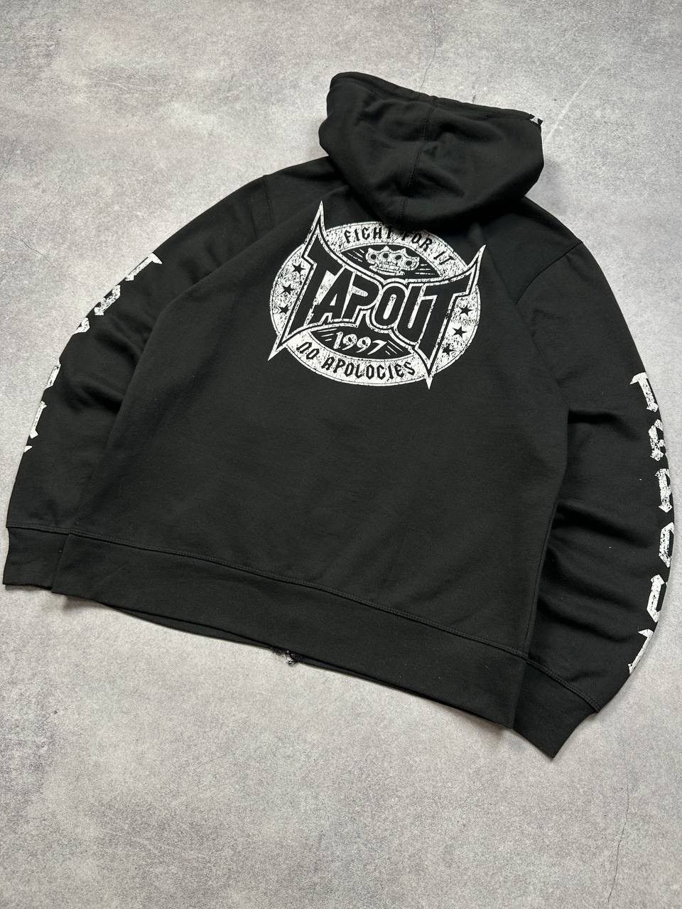 Tapout Vintage Tapout Zip Hoodie, Size XL – Bold & Sporty Streetwea Size US XL / EU 56 / 4 - 5 Thumbnail