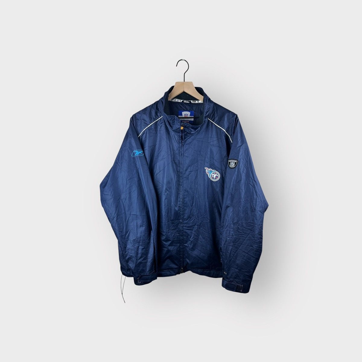 NFL × Reebok × Vintage Vintage 1990's Tennessee Titans NFL Reebok Jacket Size US L / EU 52-54 / 3 - 1 Thumbnail