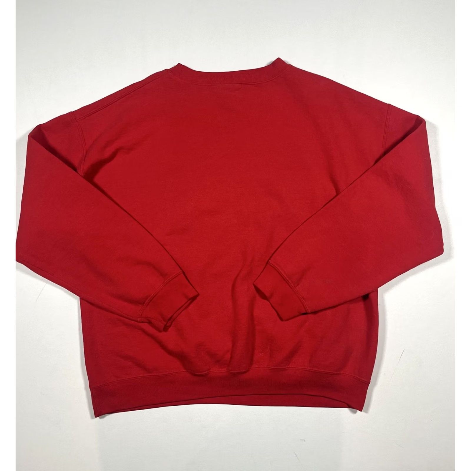 Vintage VINTAGE Marvel Sweatshirt Mens Large Red Crewneck Spider Man Hulk Thor Captain America Size US L / EU 52-54 / 3 - 2 Thumbnail