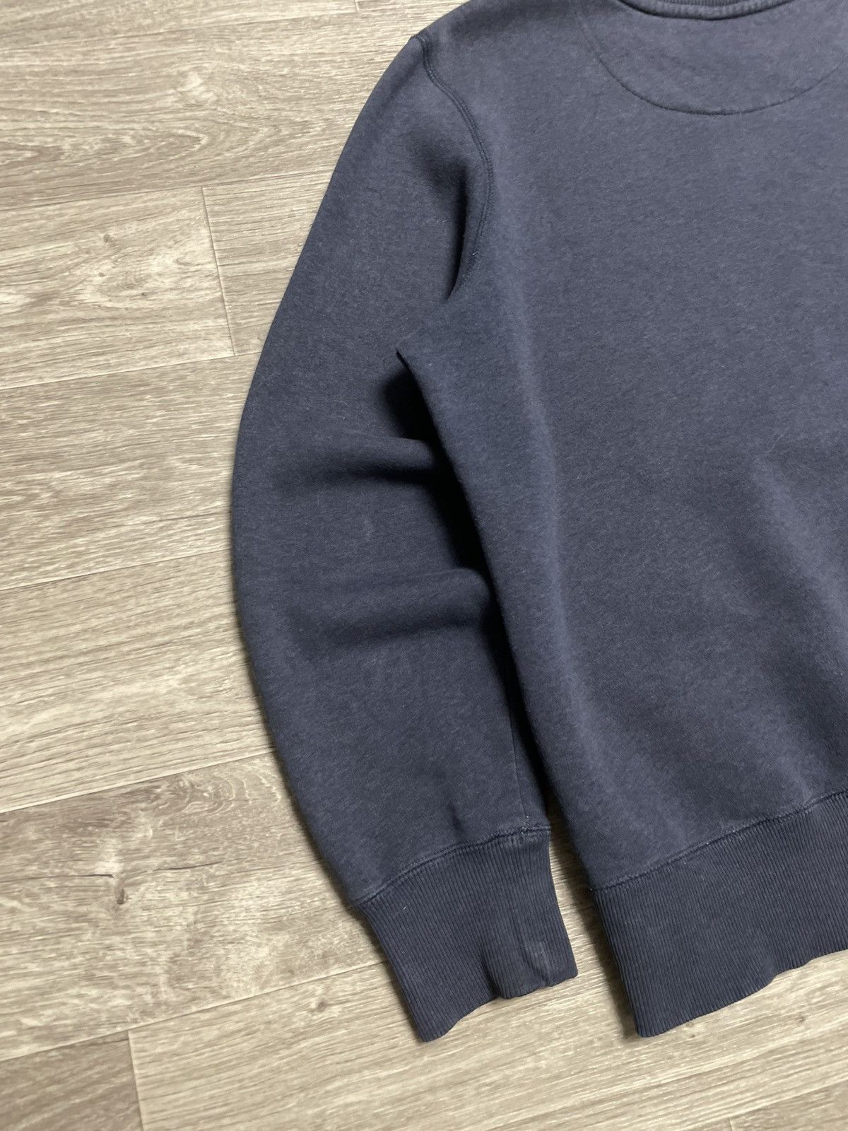 Nike Vintage Nike Navy Blue Basic Sweatshirt Crewneck Gray Tag Size US L / EU 52-54 / 3 - 18 Thumbnail