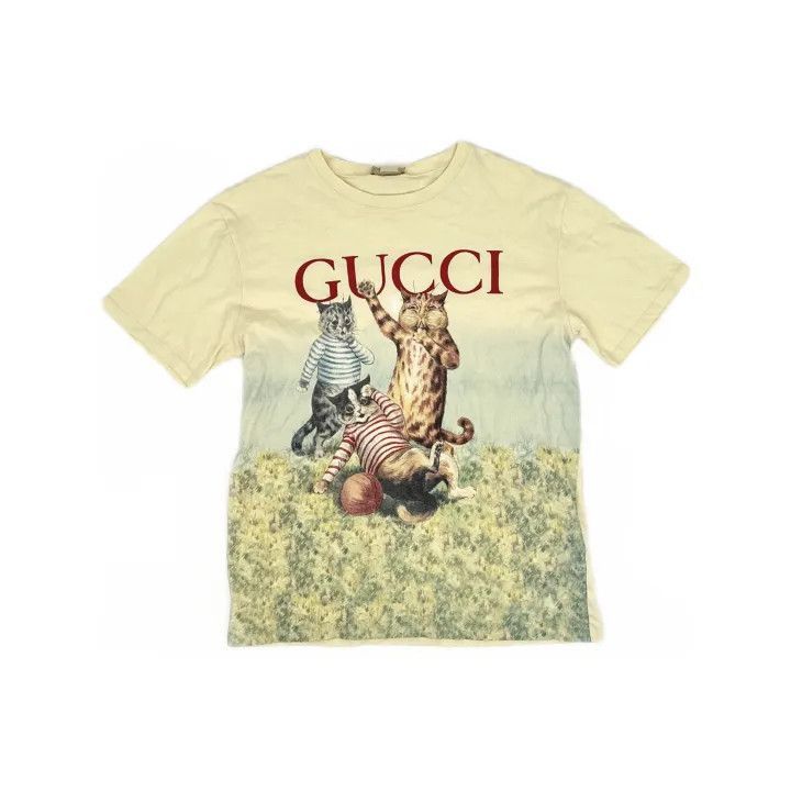 Gucci Gucci Gucci Cartoon Print Casual T-Shirt for Kids -2506 Size US M / EU 48-50 / 2 - 2 Thumbnail