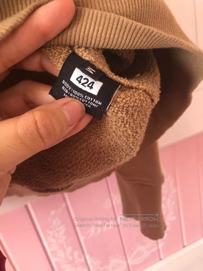 424 424 Beige Sweatshirt Size US M / EU 48-50 / 2 - 2 Thumbnail